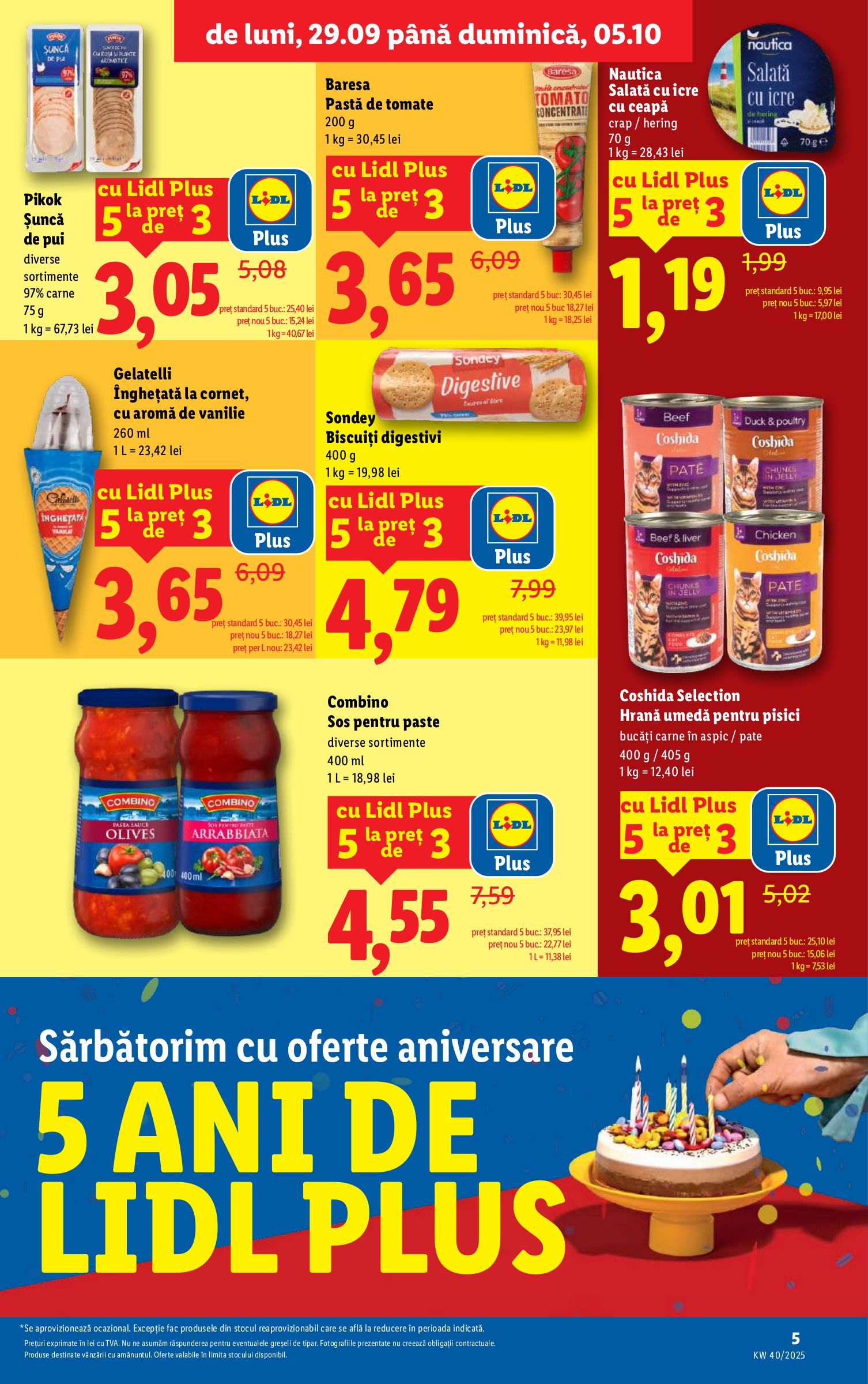 lidl - Catalog Lidl online – oferte valabile din 29.09. - page: 5 lidl - Catalog Lidl online – oferte valabile din 29.09. - page: 5