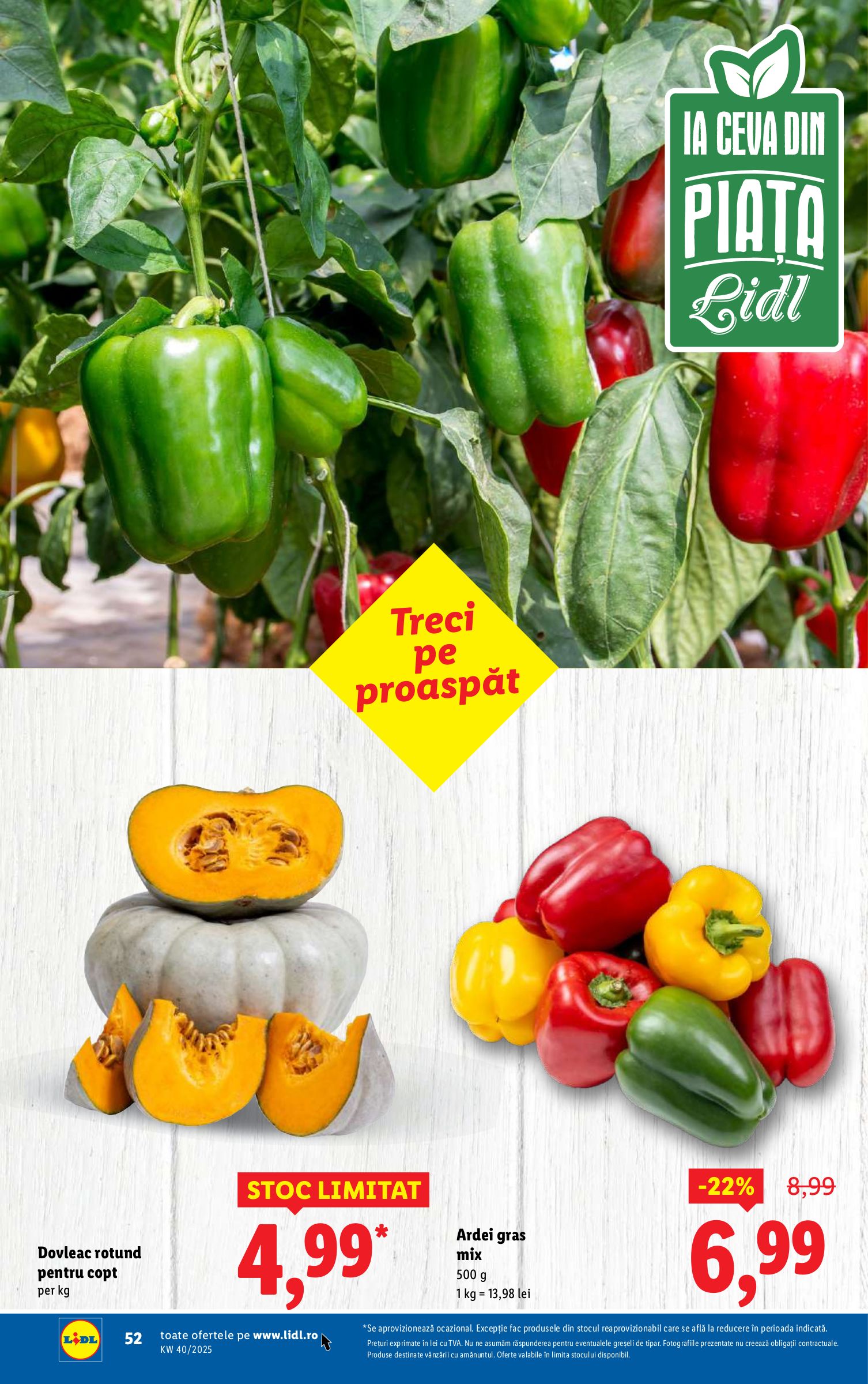 lidl - Catalog Lidl online – oferte valabile din 29.09. - page: 52 lidl - Catalog Lidl online – oferte valabile din 29.09. - page: 52
