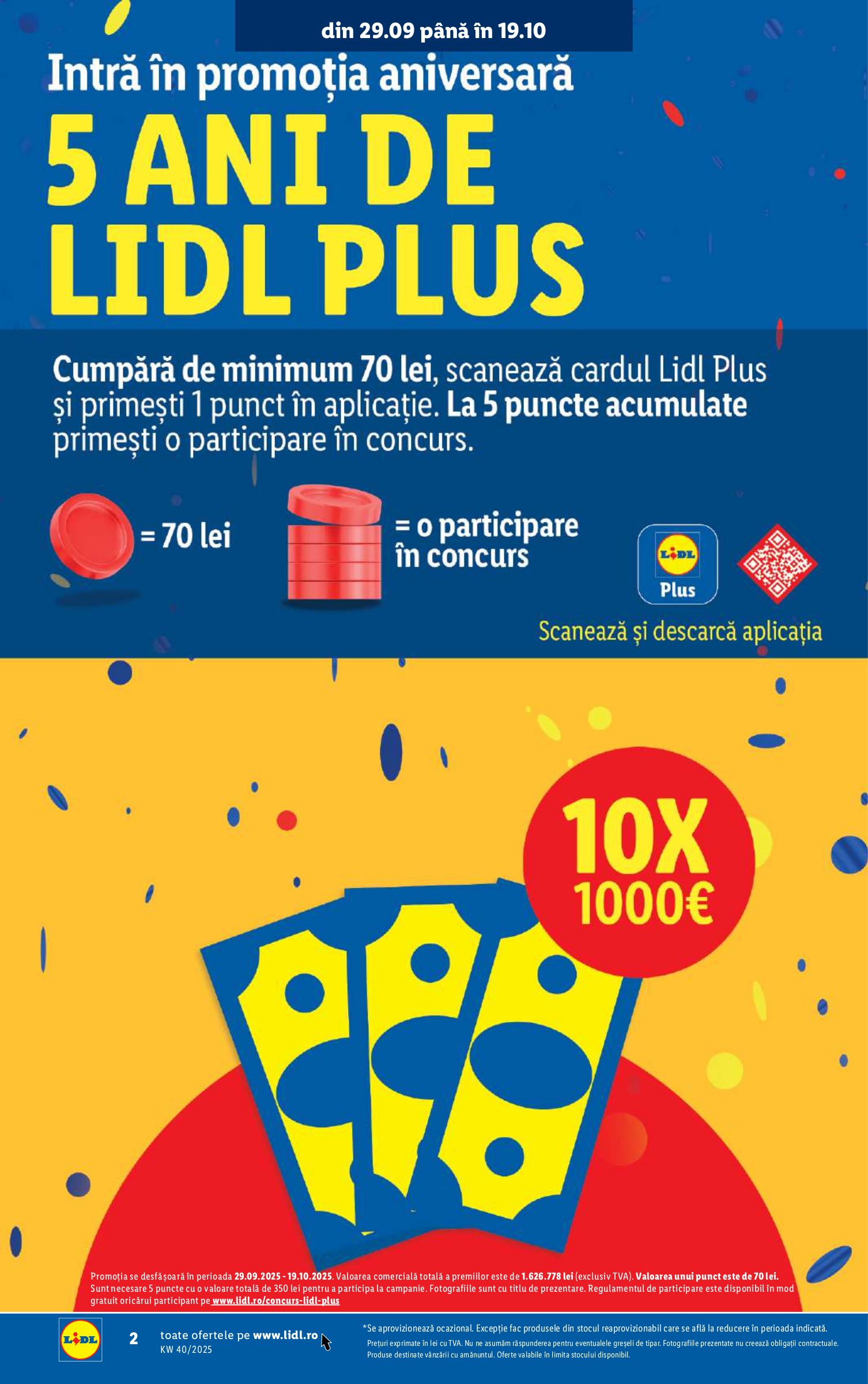 lidl - Catalog Lidl online – oferte valabile din 29.09. - page: 2 lidl - Catalog Lidl online – oferte valabile din 29.09. - page: 2