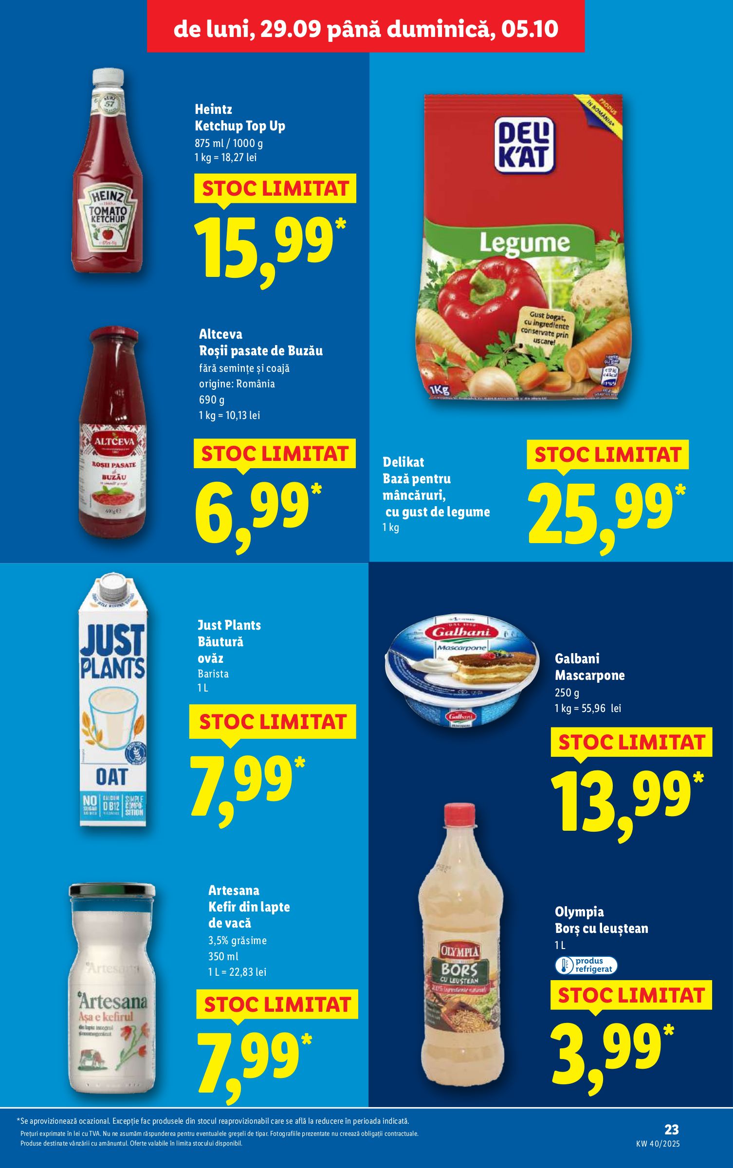 lidl - Catalog Lidl online – oferte valabile din 29.09. - page: 23 lidl - Catalog Lidl online – oferte valabile din 29.09. - page: 23