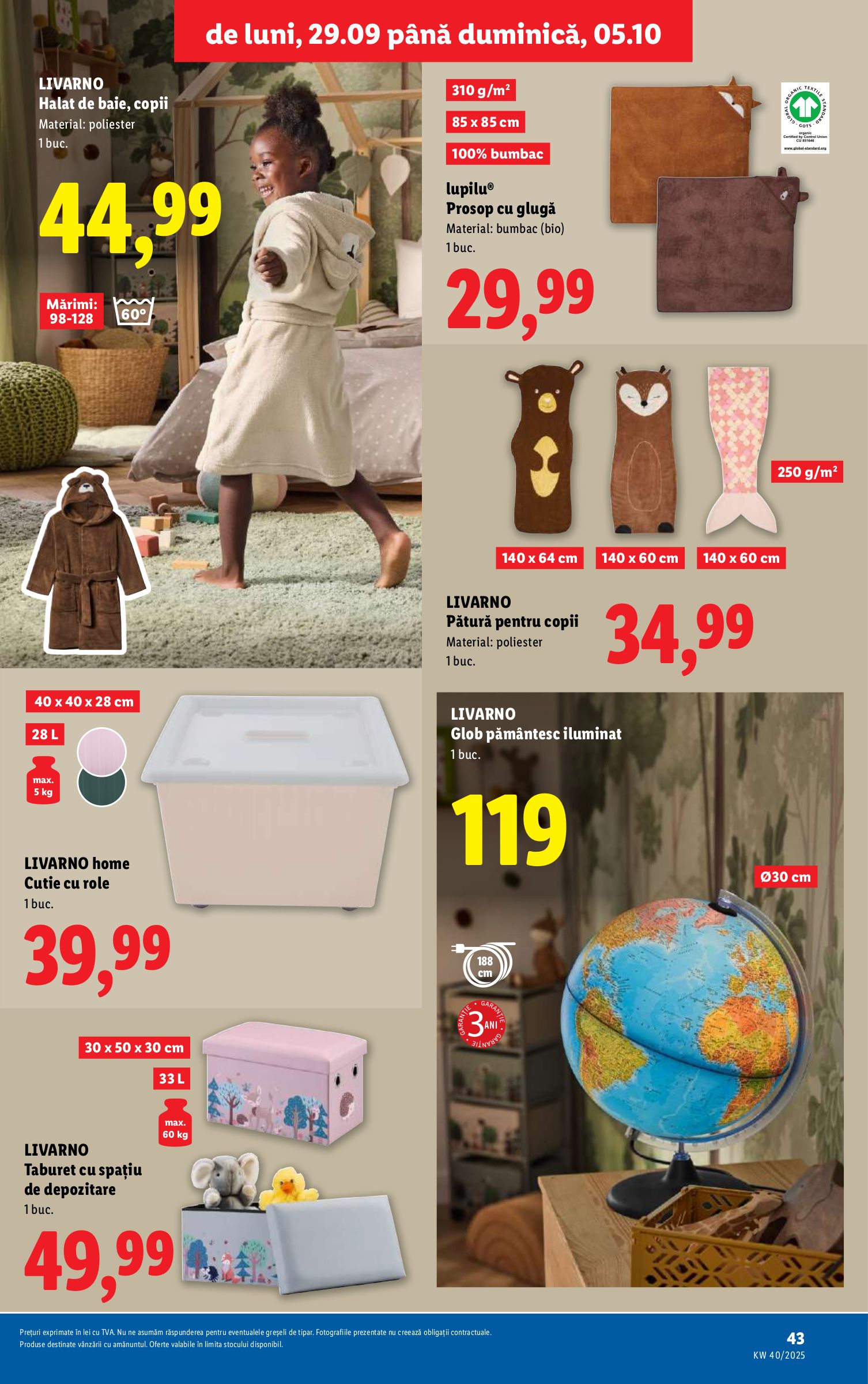 lidl - Catalog Lidl online – oferte valabile din 29.09. - page: 43 lidl - Catalog Lidl online – oferte valabile din 29.09. - page: 43