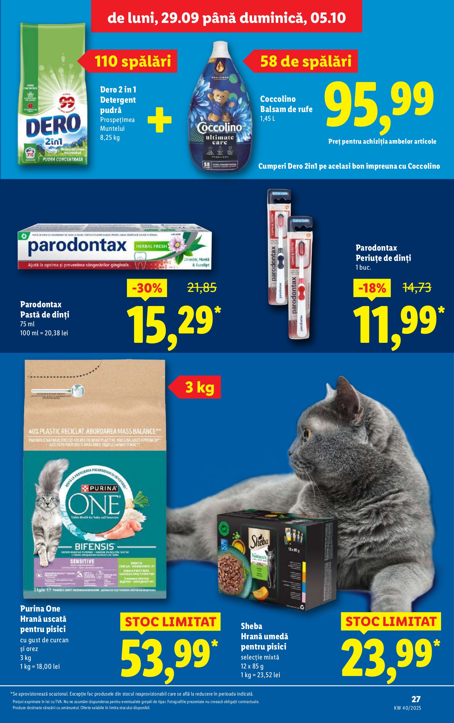 lidl - Catalog Lidl online – oferte valabile din 29.09. - page: 27 lidl - Catalog Lidl online – oferte valabile din 29.09. - page: 27