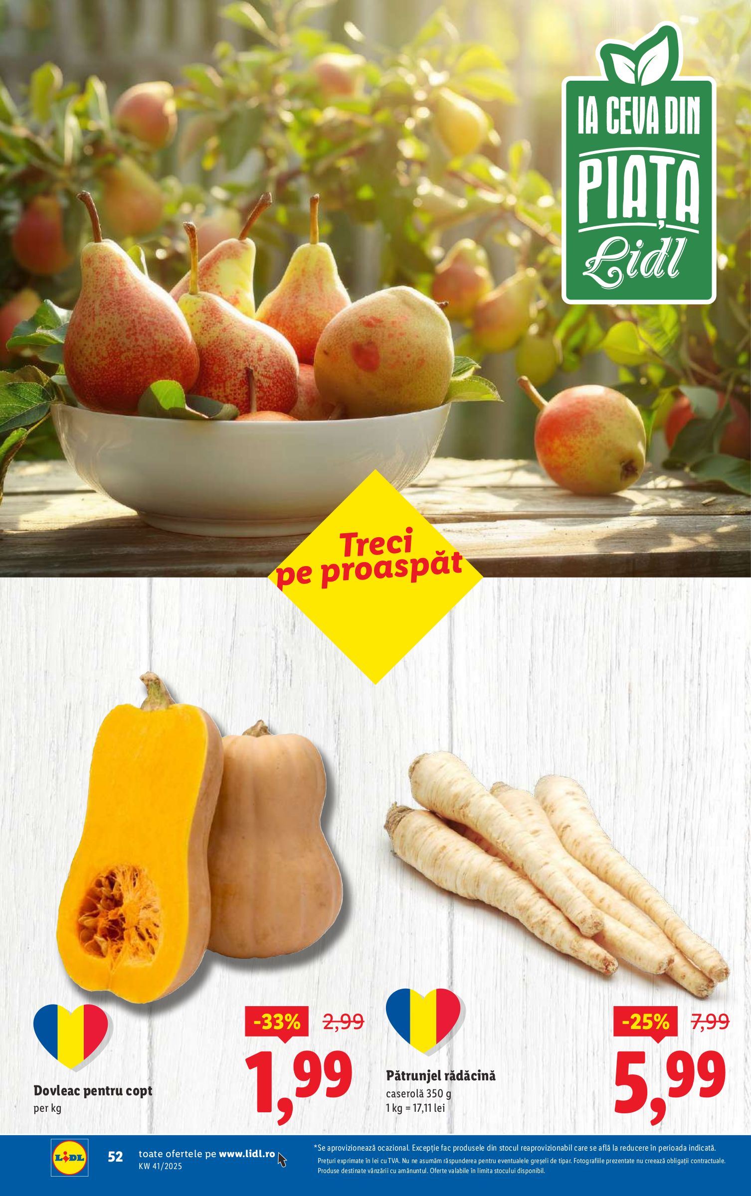 lidl - Catalog Lidl online – oferte valabile din 06.10. - page: 52 lidl - Catalog Lidl online – oferte valabile din 06.10. - page: 52
