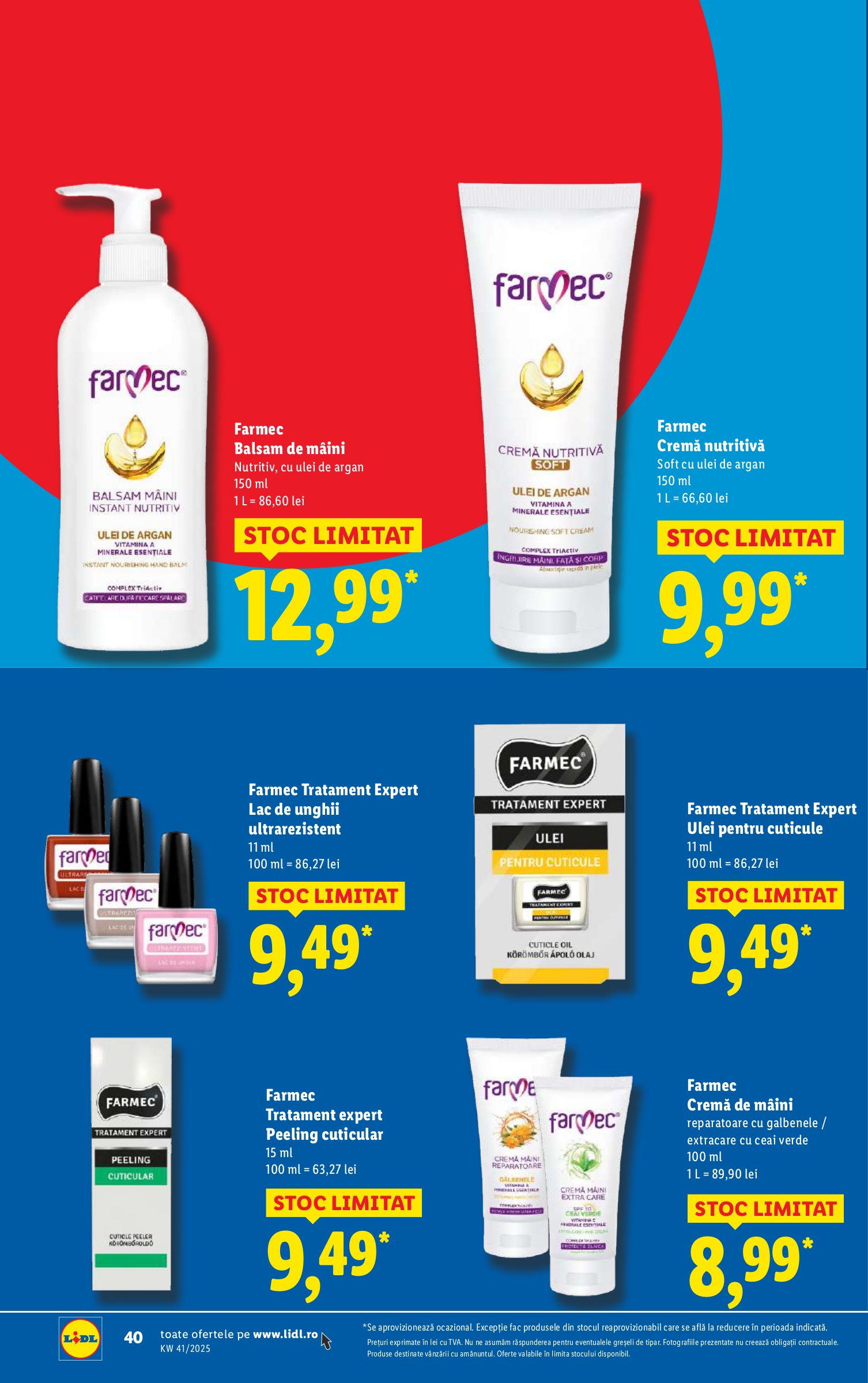 lidl - Catalog Lidl online – oferte valabile din 06.10. - page: 40 lidl - Catalog Lidl online – oferte valabile din 06.10. - page: 40