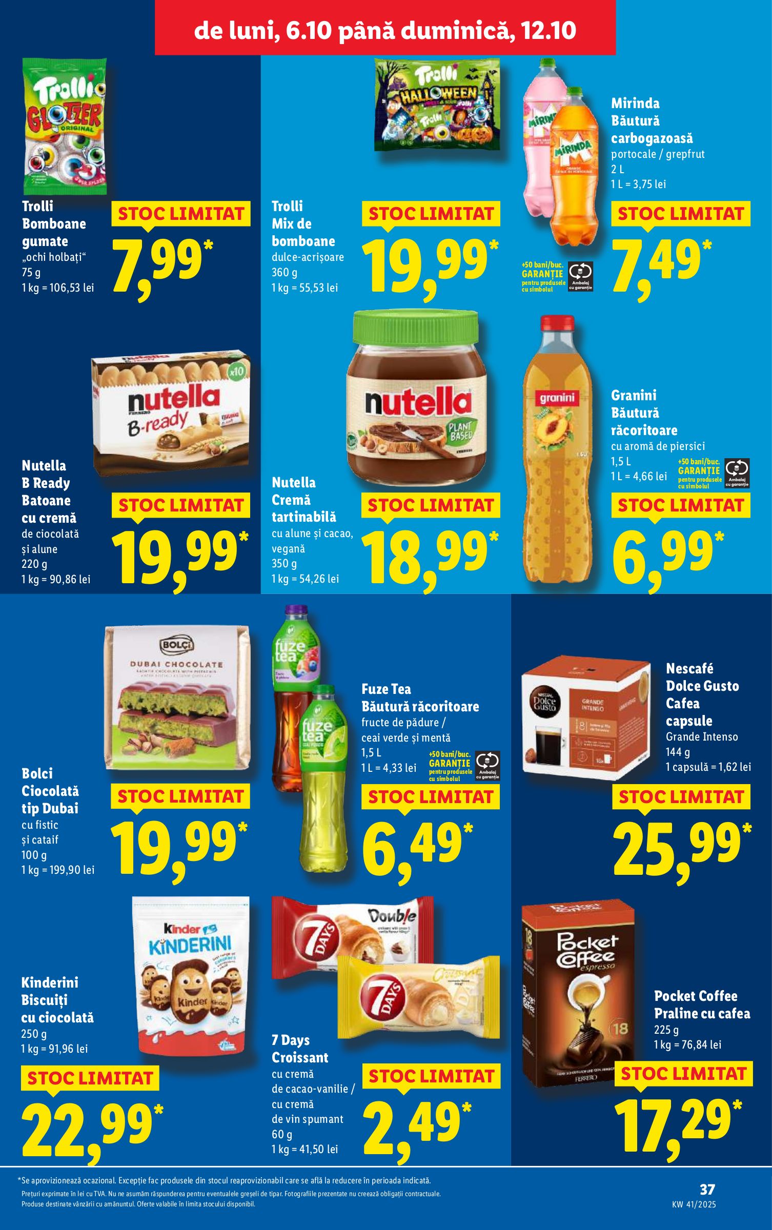 lidl - Catalog Lidl online – oferte valabile din 06.10. - page: 37 lidl - Catalog Lidl online – oferte valabile din 06.10. - page: 37