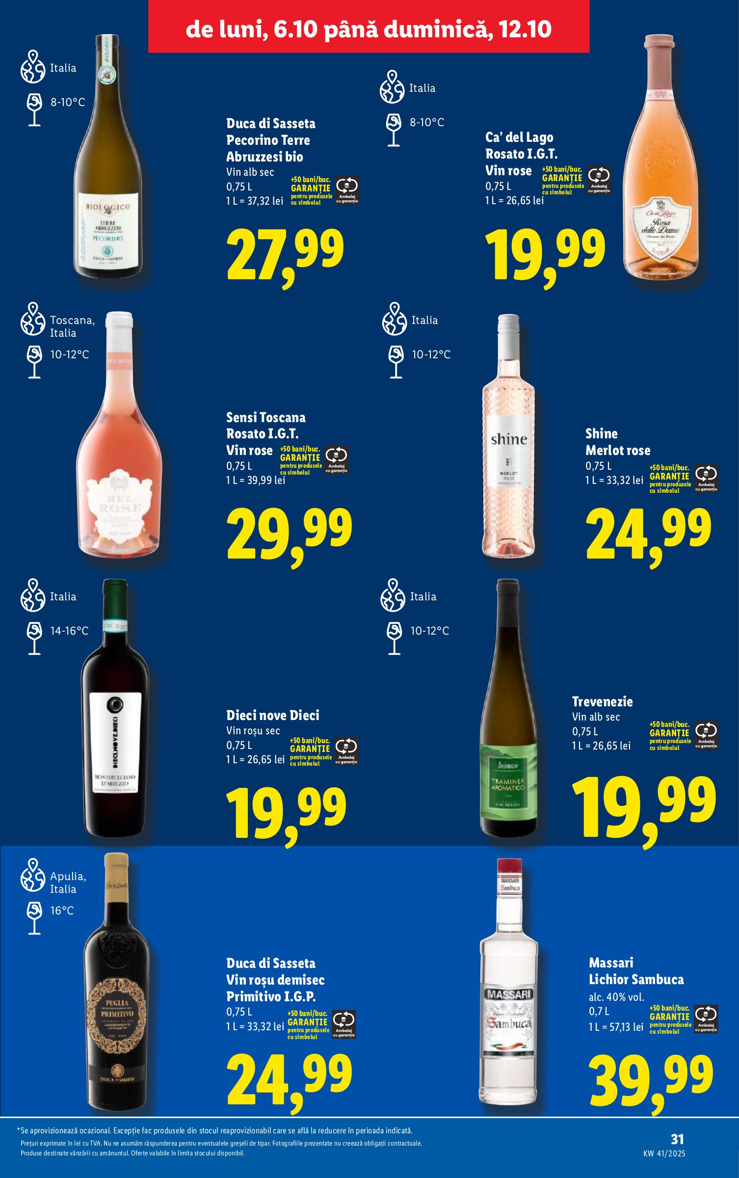 lidl - Catalog Lidl online – oferte valabile din 06.10. - page: 31 lidl - Catalog Lidl online – oferte valabile din 06.10. - page: 31