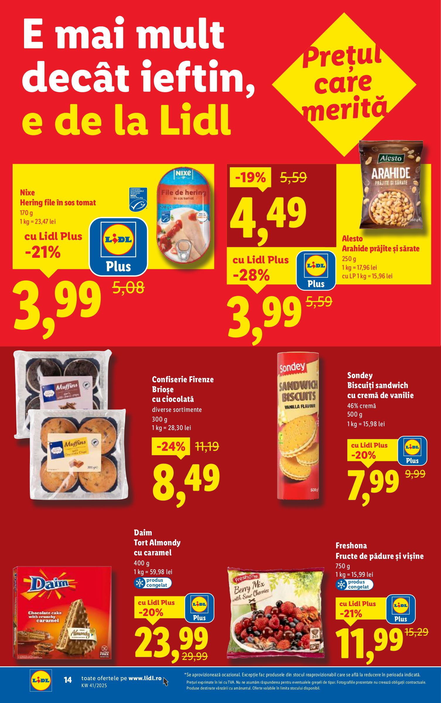 lidl - Catalog Lidl online – oferte valabile din 06.10. - page: 14 lidl - Catalog Lidl online – oferte valabile din 06.10. - page: 14