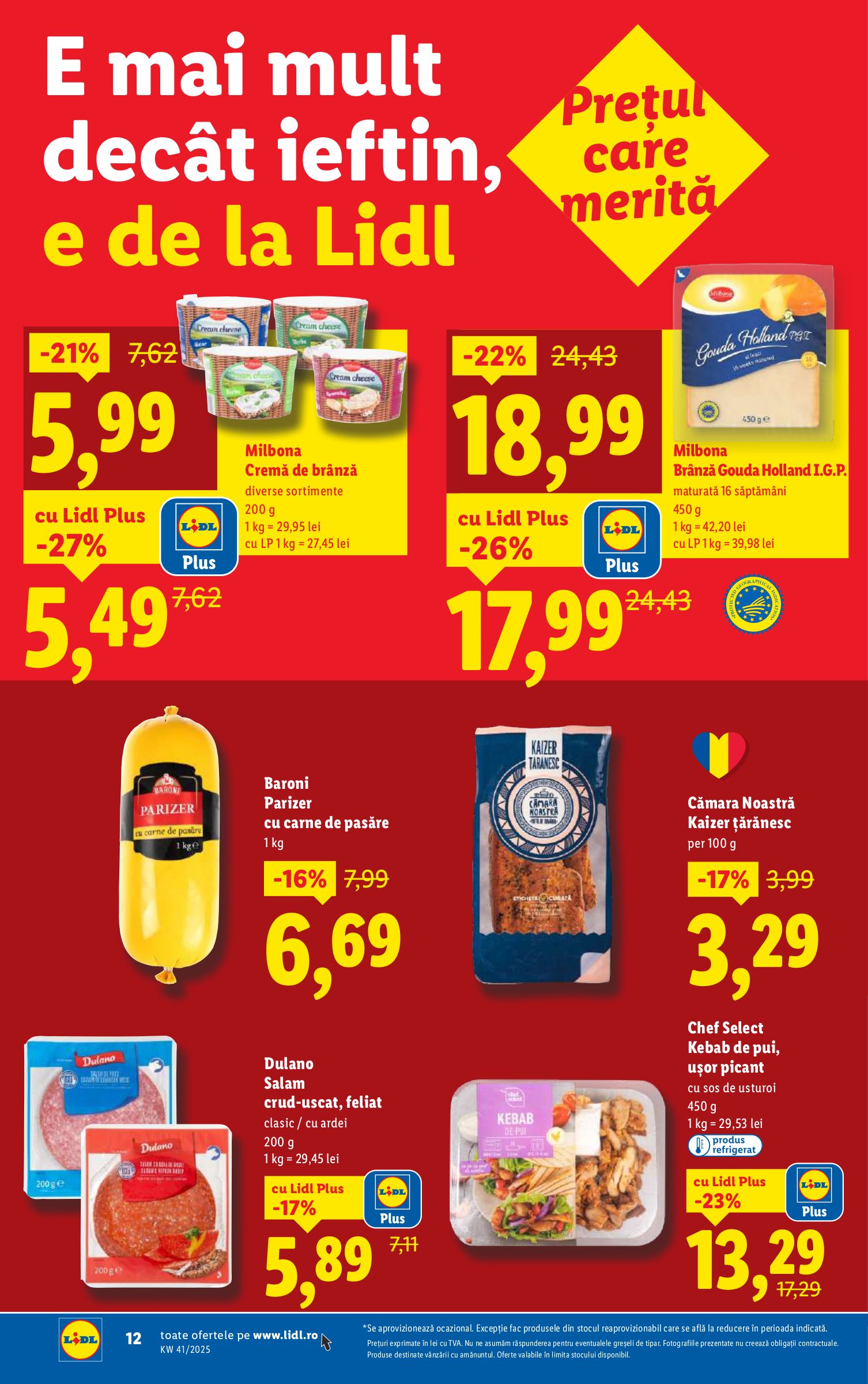lidl - Catalog Lidl online – oferte valabile din 06.10. - page: 12 lidl - Catalog Lidl online – oferte valabile din 06.10. - page: 12