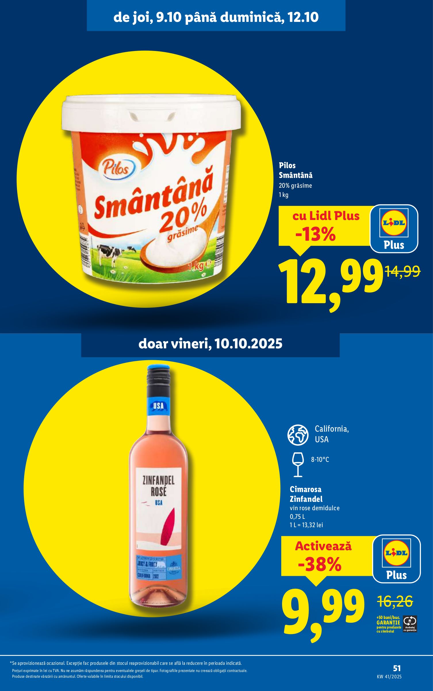 lidl - Catalog Lidl online – oferte valabile din 06.10. - page: 51 lidl - Catalog Lidl online – oferte valabile din 06.10. - page: 51