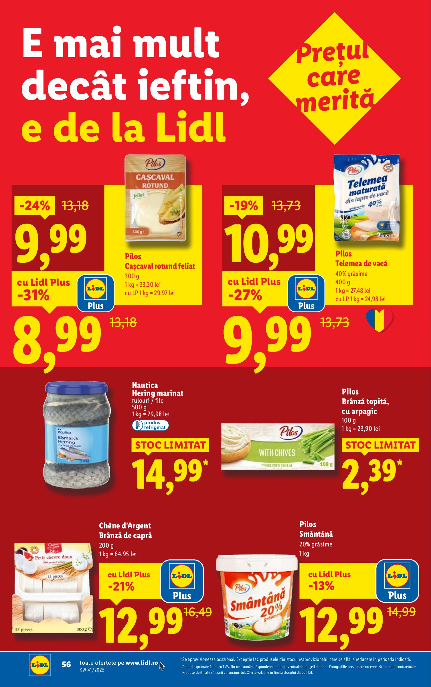 lidl - Catalog Lidl online – oferte valabile din 06.10. - page: 56 lidl - Catalog Lidl online – oferte valabile din 06.10. - page: 56