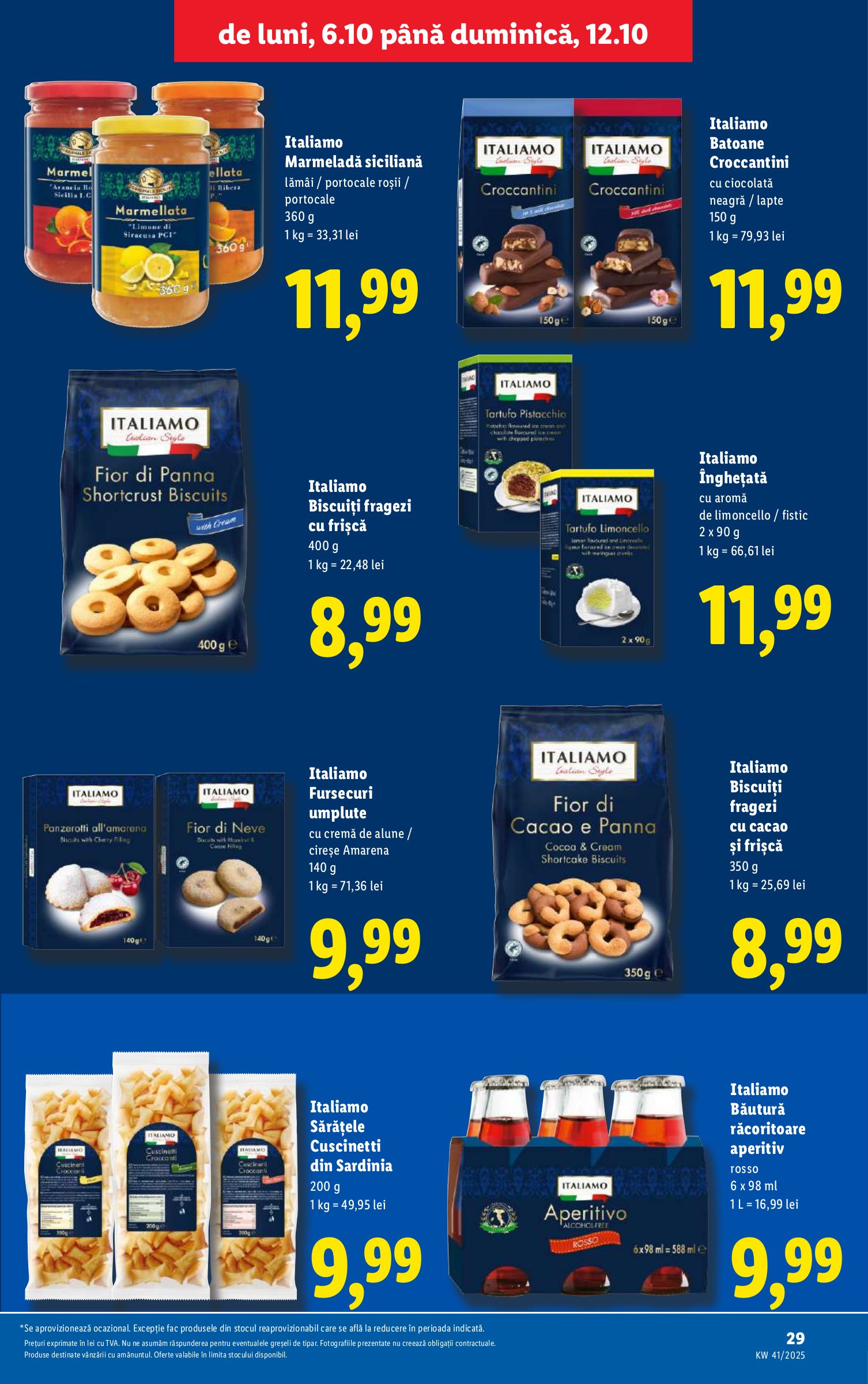 lidl - Catalog Lidl online – oferte valabile din 06.10. - page: 29 lidl - Catalog Lidl online – oferte valabile din 06.10. - page: 29