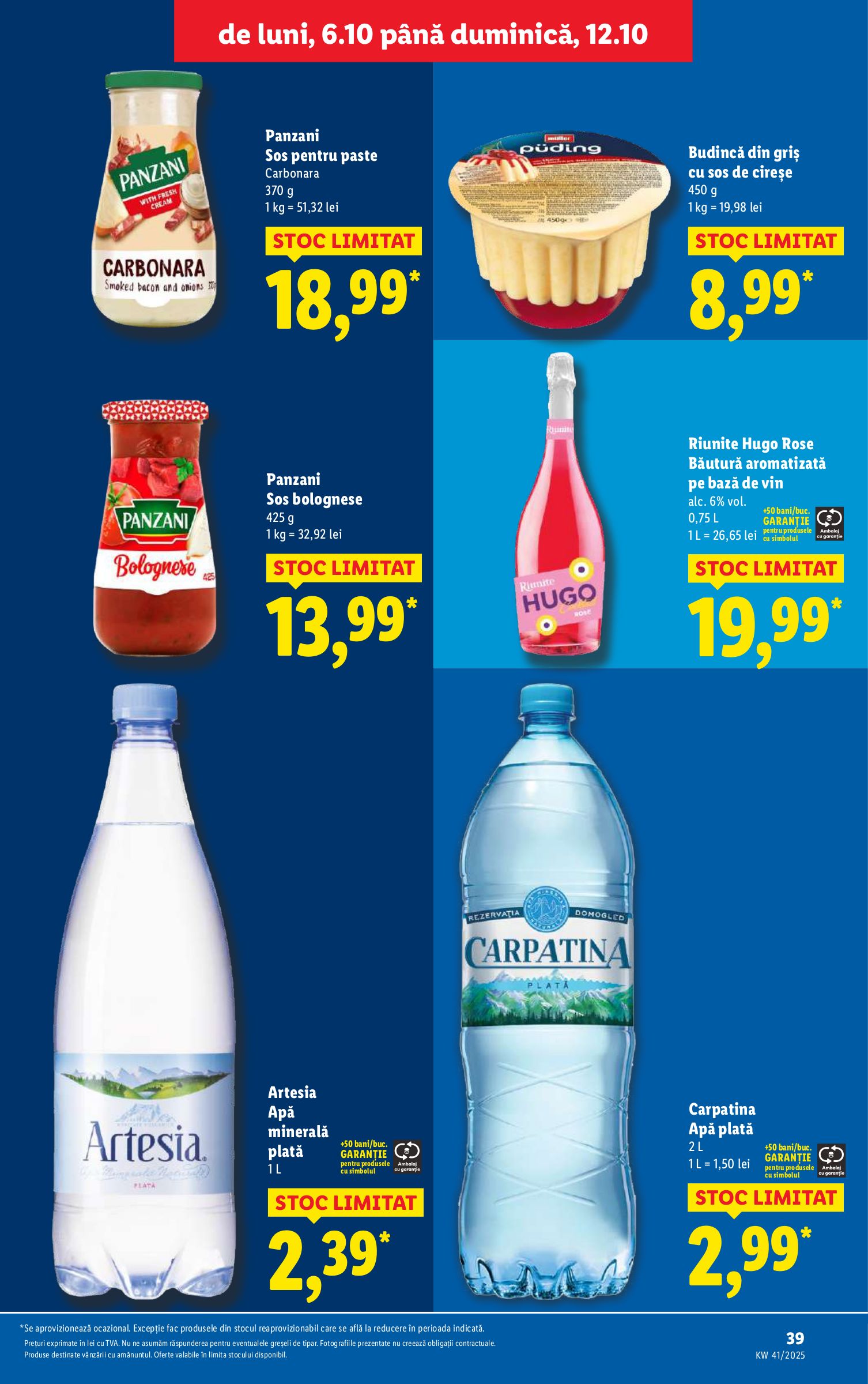 lidl - Catalog Lidl online – oferte valabile din 06.10. - page: 39 lidl - Catalog Lidl online – oferte valabile din 06.10. - page: 39