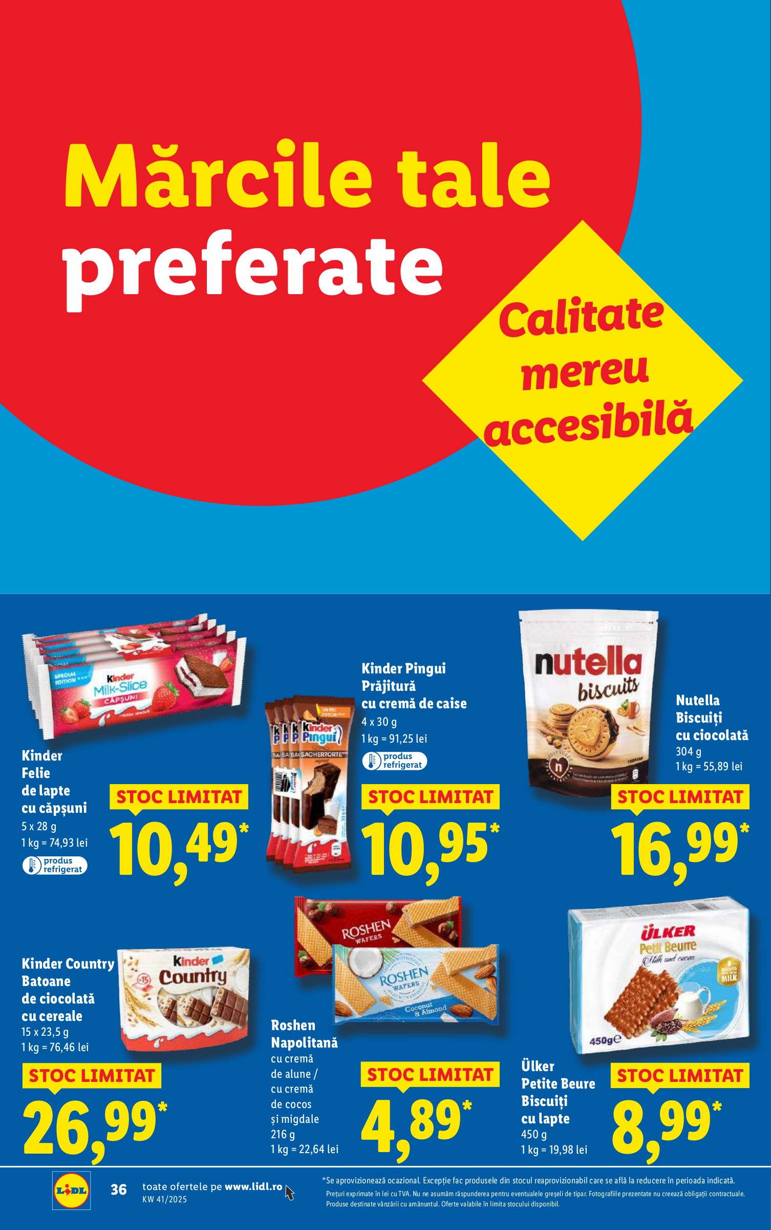 lidl - Catalog Lidl online – oferte valabile din 06.10. - page: 36 lidl - Catalog Lidl online – oferte valabile din 06.10. - page: 36