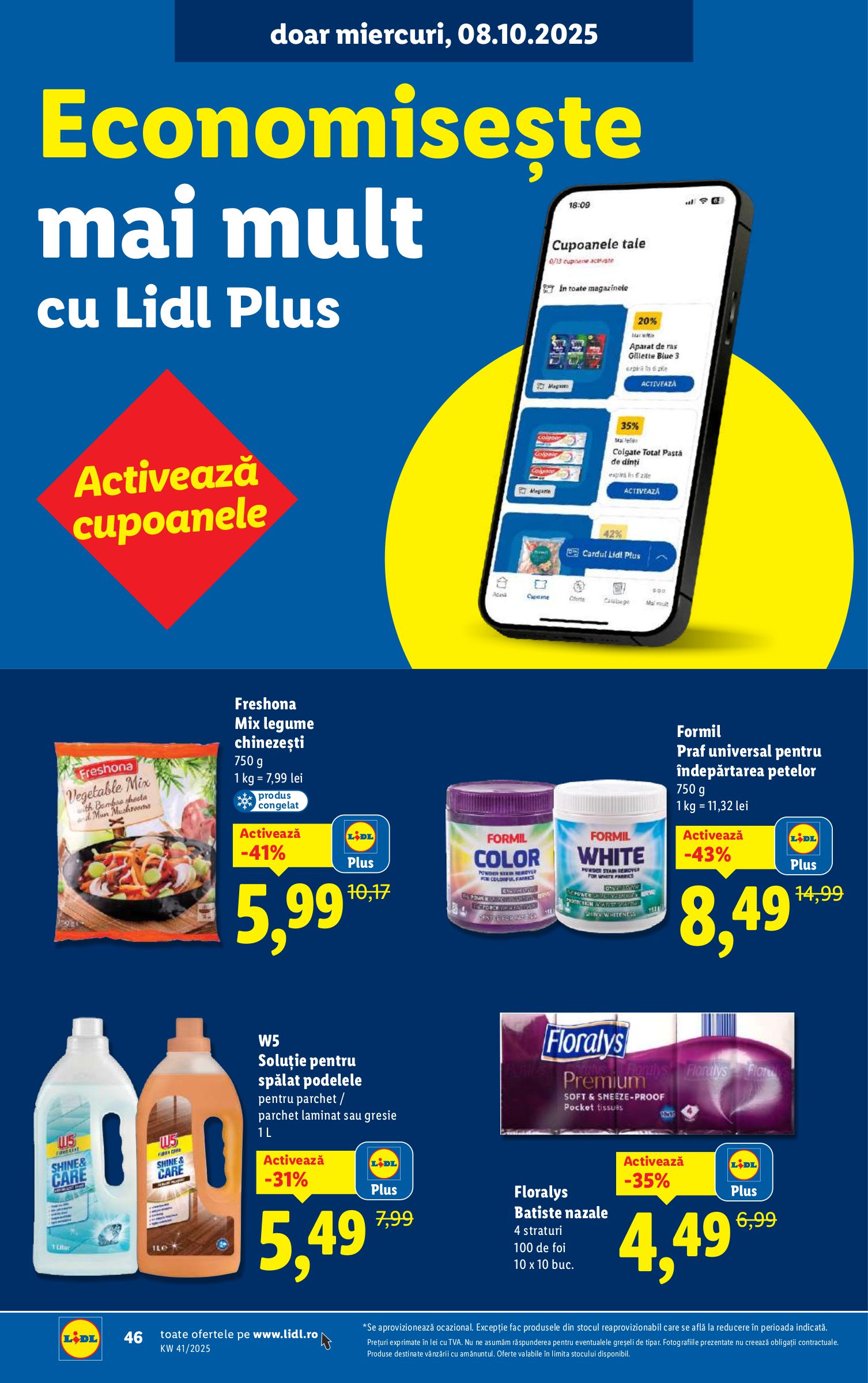 lidl - Catalog Lidl online – oferte valabile din 06.10. - page: 46 lidl - Catalog Lidl online – oferte valabile din 06.10. - page: 46