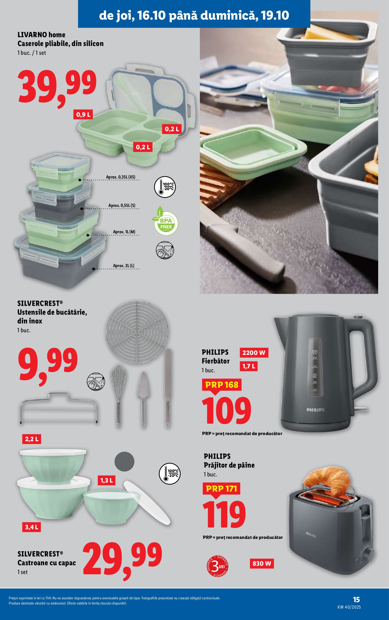 lidl - Catalog Lidl - Non Food online – oferte valabile din 13.10. - page: 15