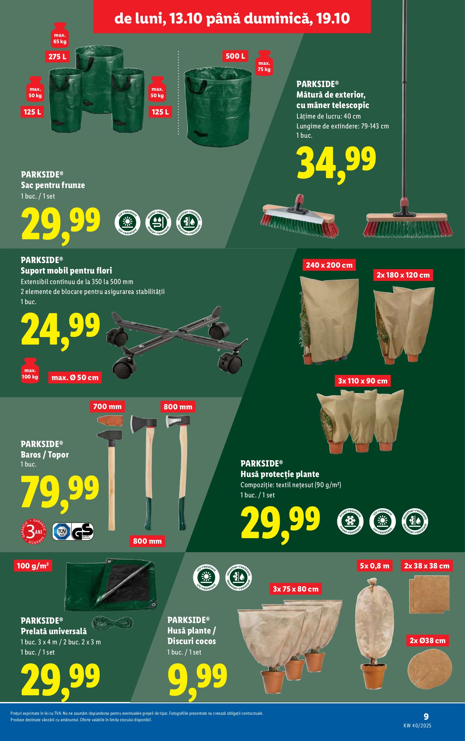 lidl - Catalog Lidl - Non Food online – oferte valabile din 13.10. - page: 9