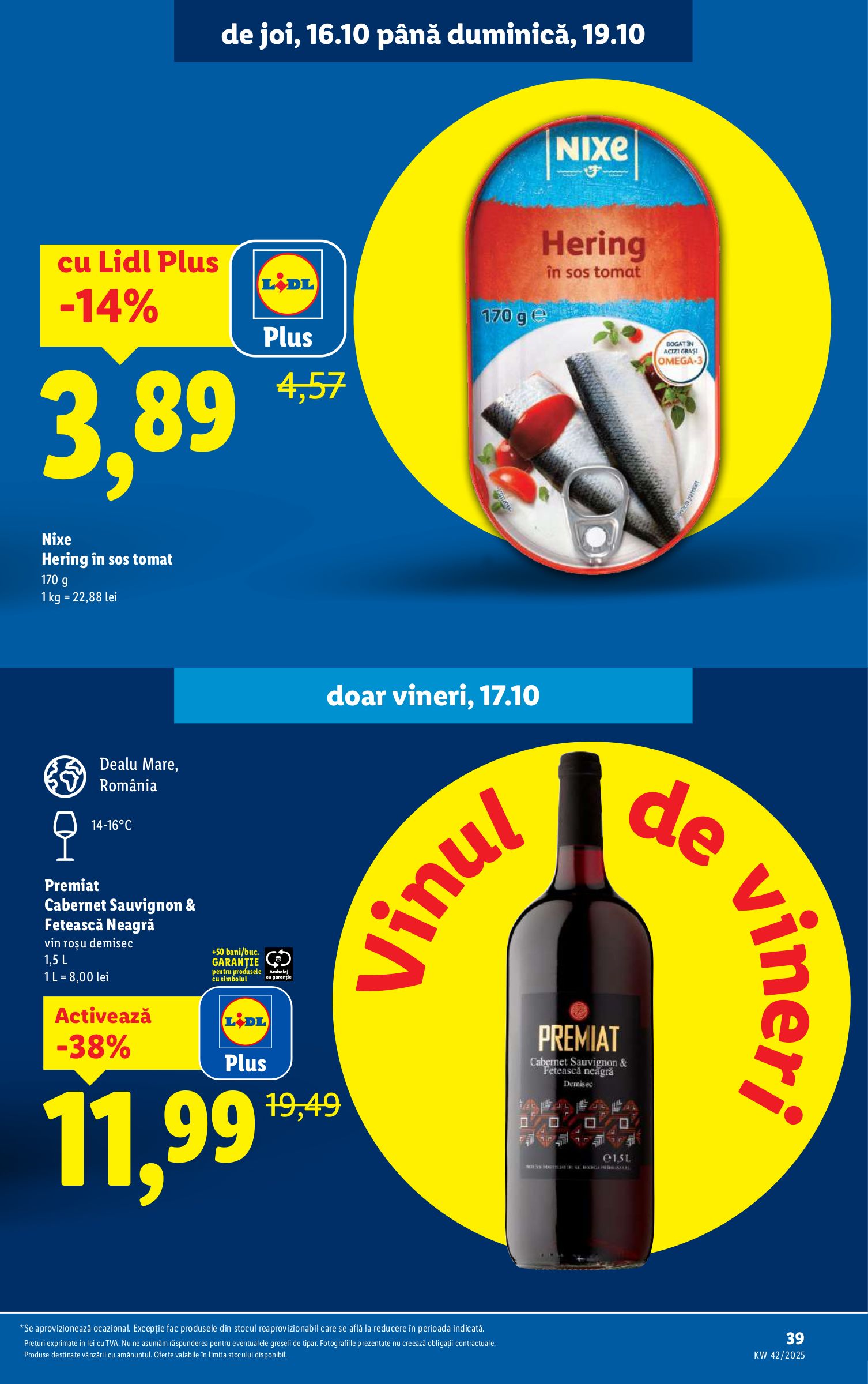 lidl - Catalog Lidl online – oferte valabile din 13.10. - page: 39