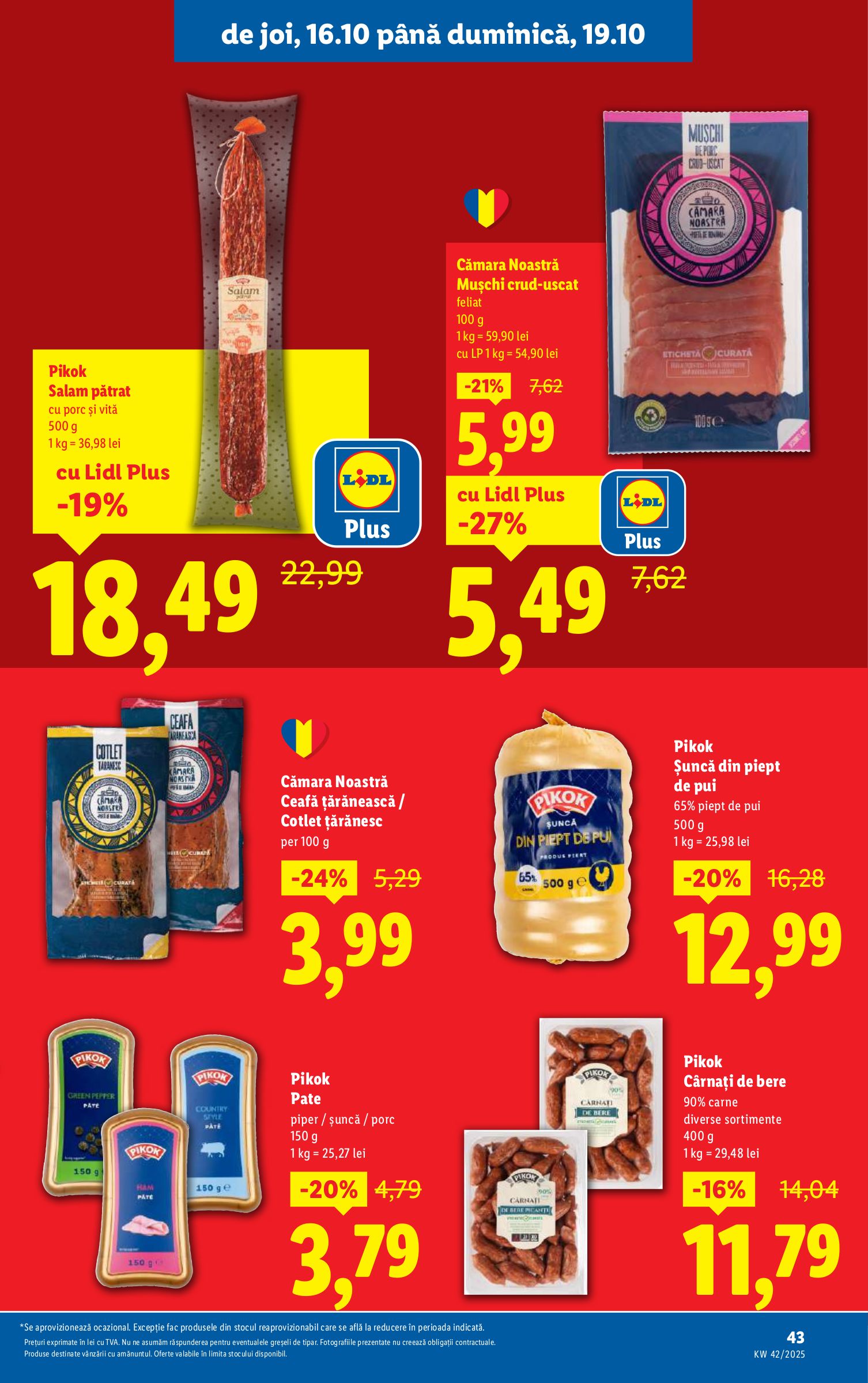 lidl - Catalog Lidl online – oferte valabile din 13.10. - page: 43