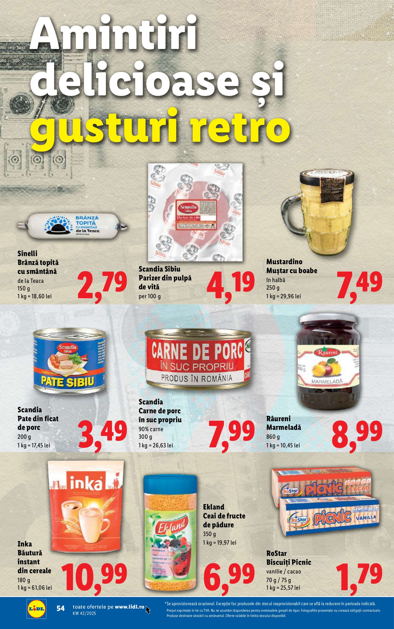 lidl - Catalog Lidl online – oferte valabile din 13.10. - page: 54