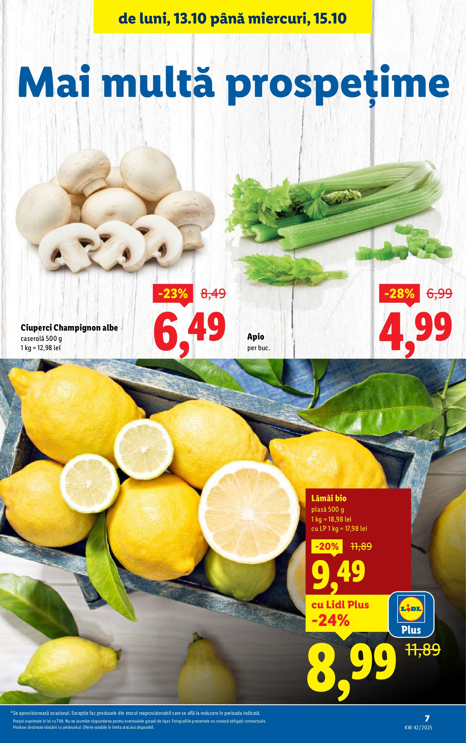 lidl - Catalog Lidl online – oferte valabile din 13.10. - page: 7