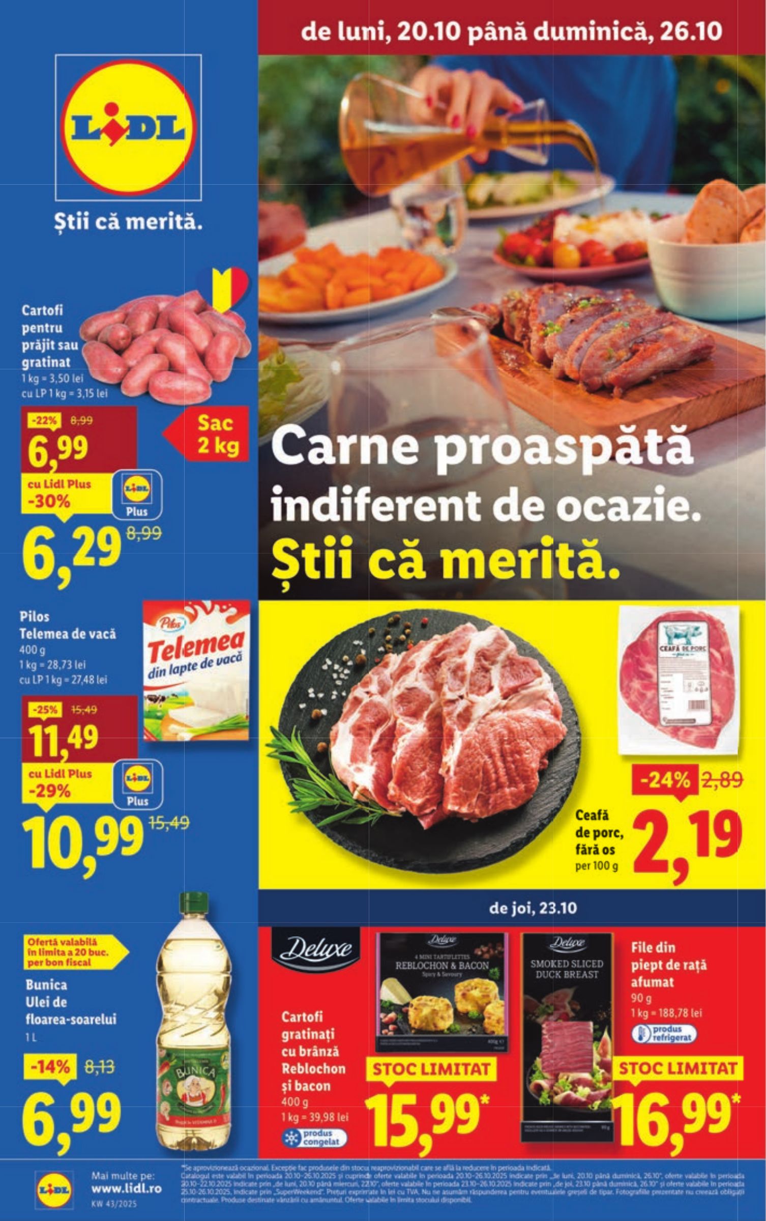 lidl - Catalog Lidl online – oferte valabile din 20.10.