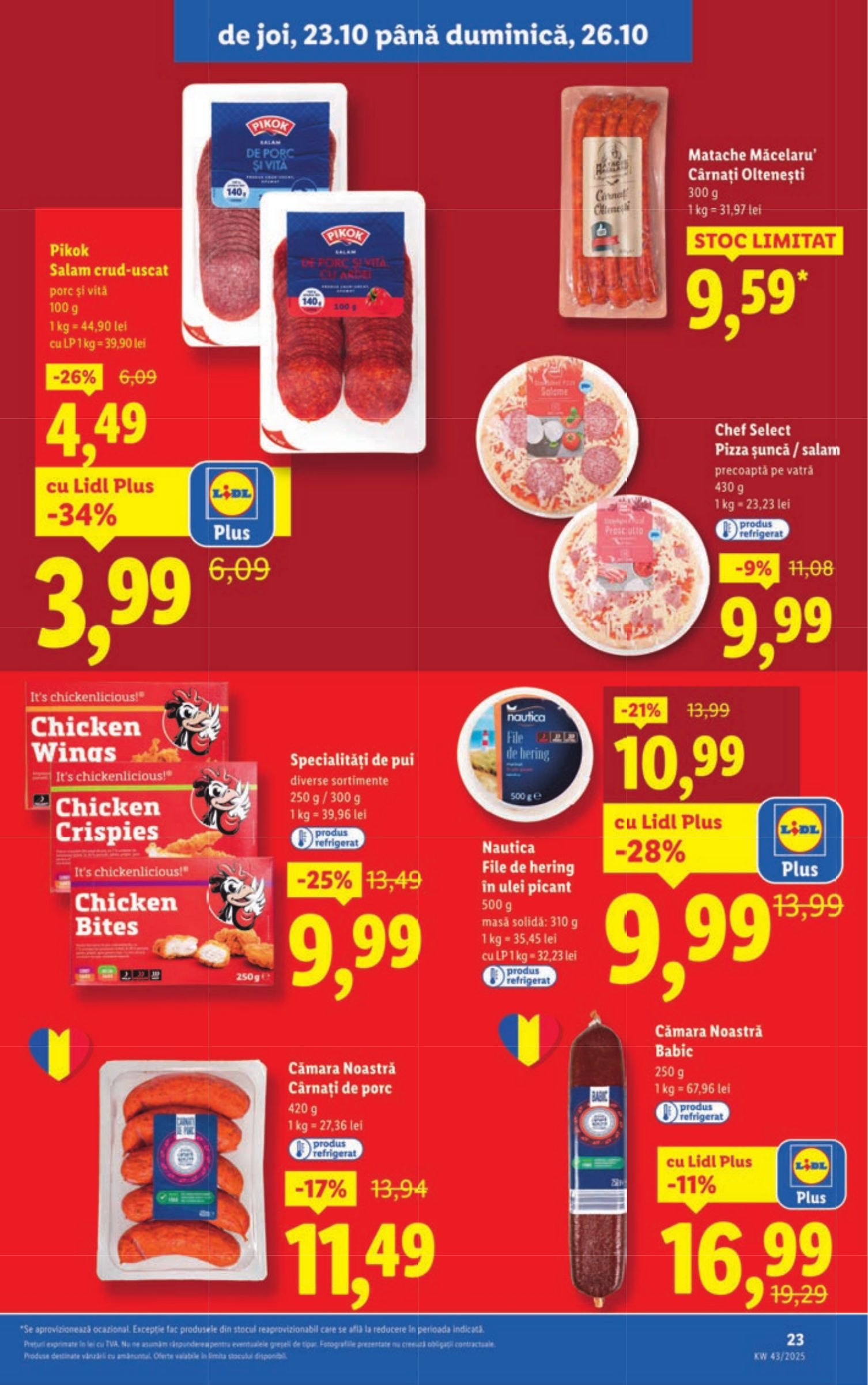 lidl - Catalog Lidl online – oferte valabile din 20.10. - page: 23
