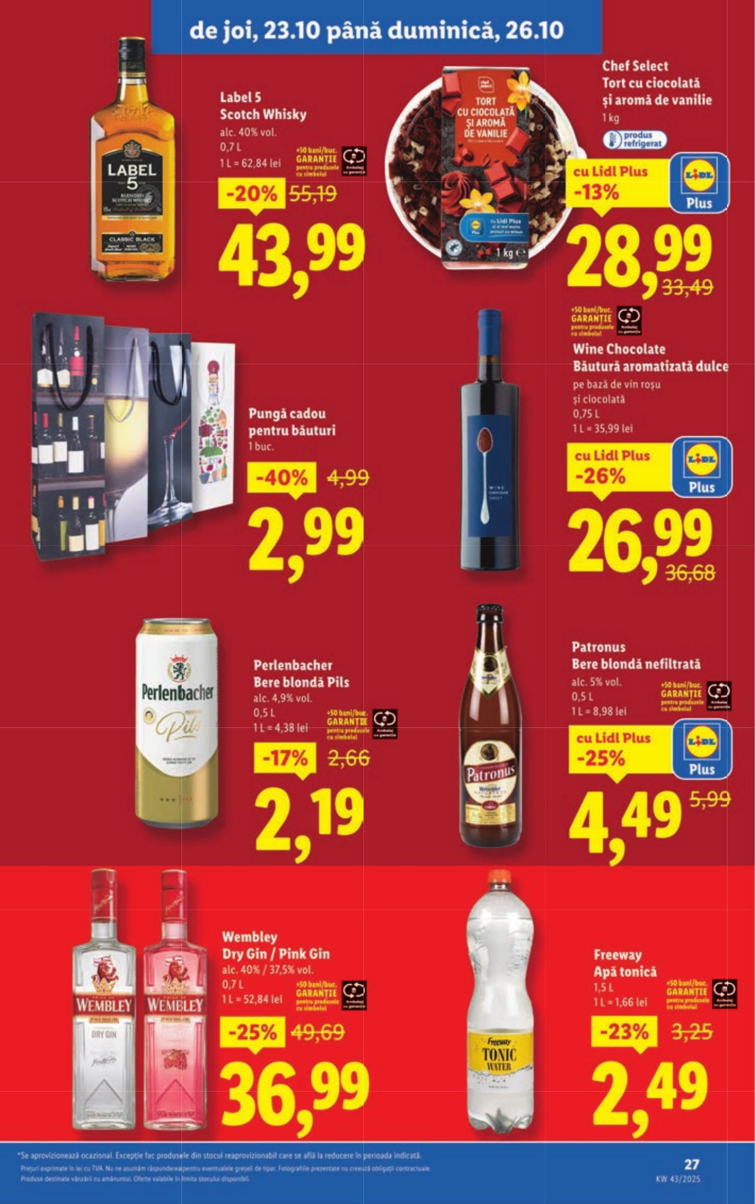 lidl - Catalog Lidl online – oferte valabile din 20.10. - page: 27