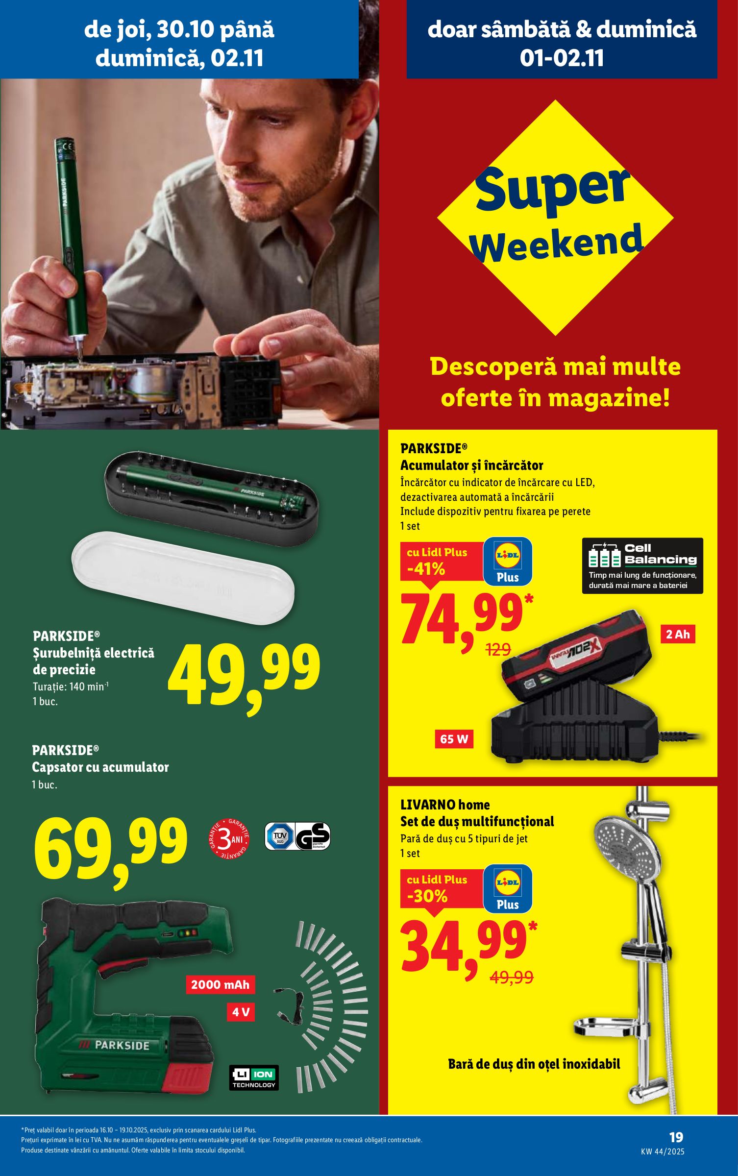 lidl - Catalog Lidl - Non Food online – oferte valabile din 27.10. - page: 19