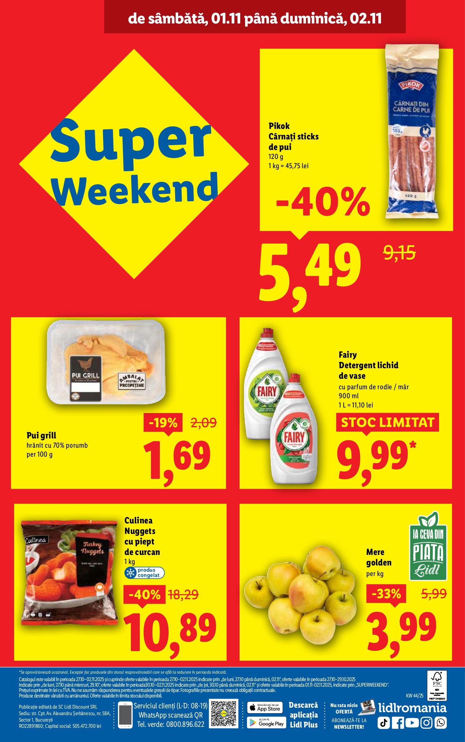 lidl - Catalog Lidl online – oferte valabile din 27.10. - page: 48 lidl - Catalog Lidl online – oferte valabile din 27.10. - page: 48