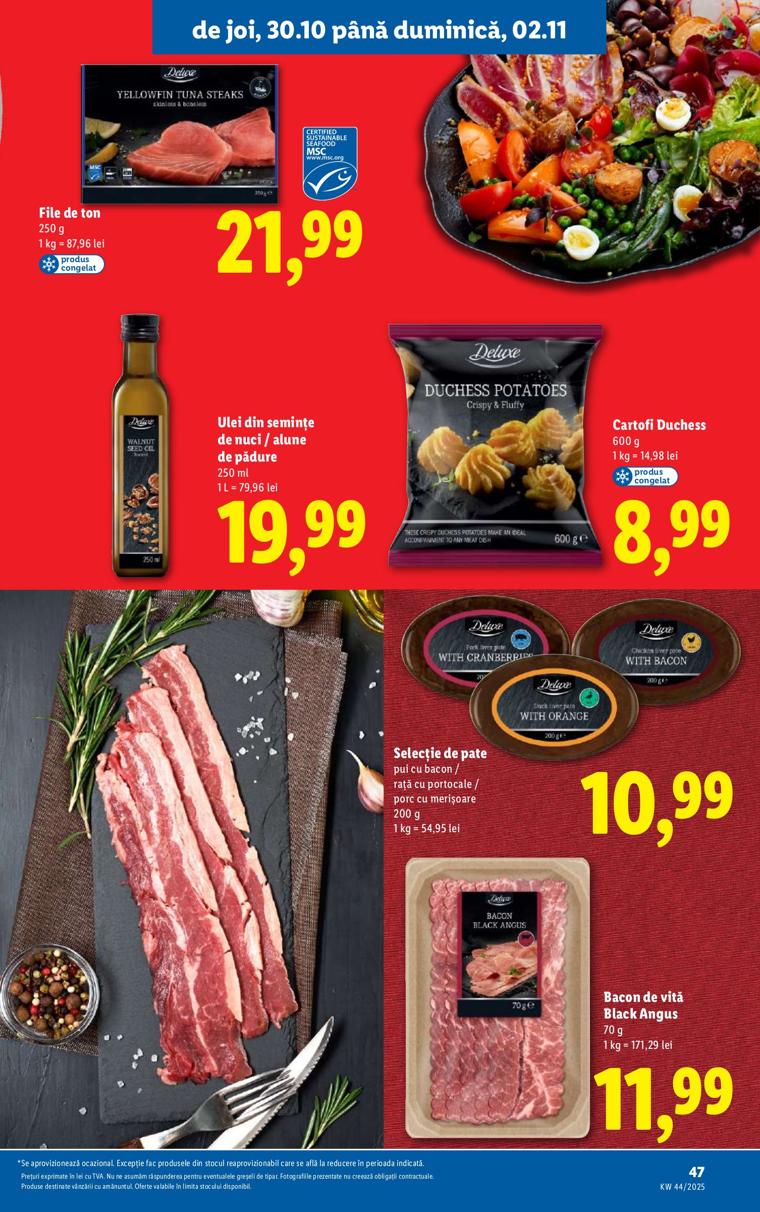 lidl - Catalog Lidl online – oferte valabile din 27.10. - page: 47 lidl - Catalog Lidl online – oferte valabile din 27.10. - page: 47