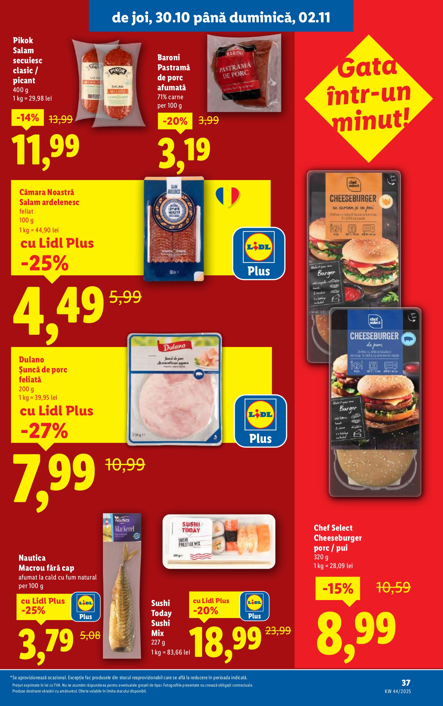 lidl - Catalog Lidl online – oferte valabile din 27.10. - page: 37 lidl - Catalog Lidl online – oferte valabile din 27.10. - page: 37