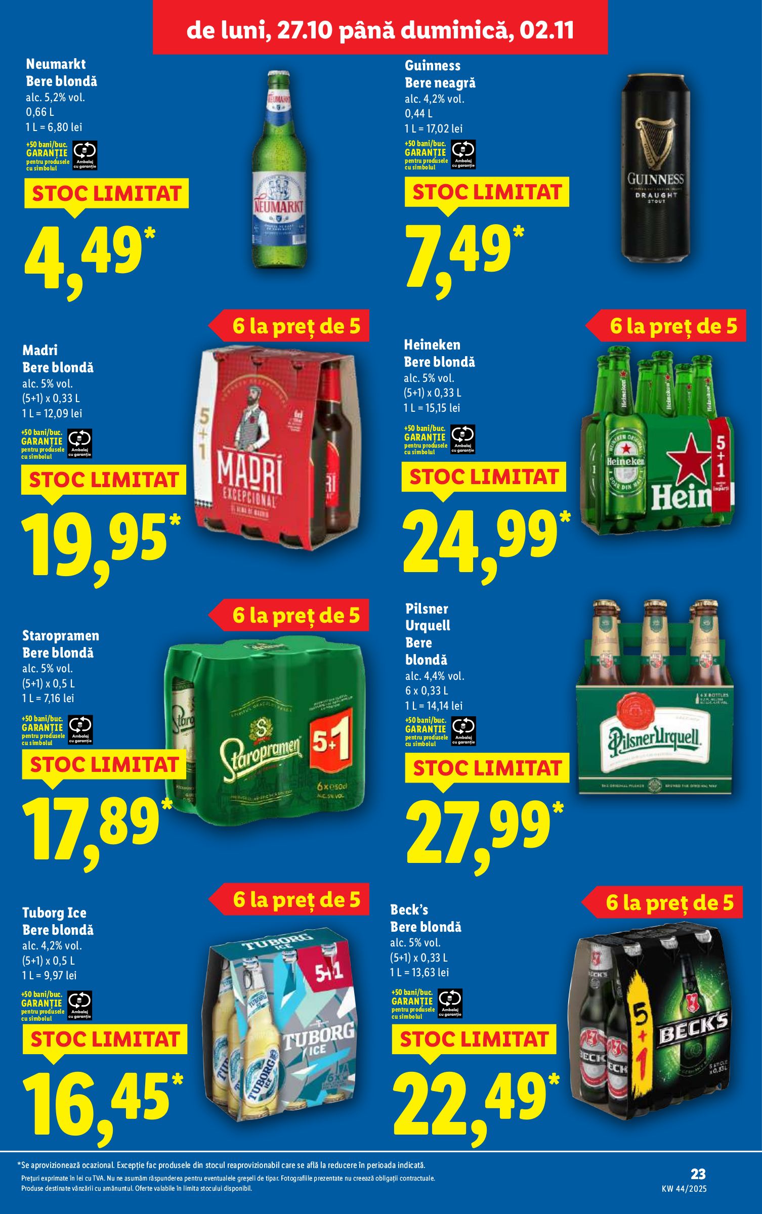 lidl - Catalog Lidl online – oferte valabile din 27.10. - page: 23 lidl - Catalog Lidl online – oferte valabile din 27.10. - page: 23
