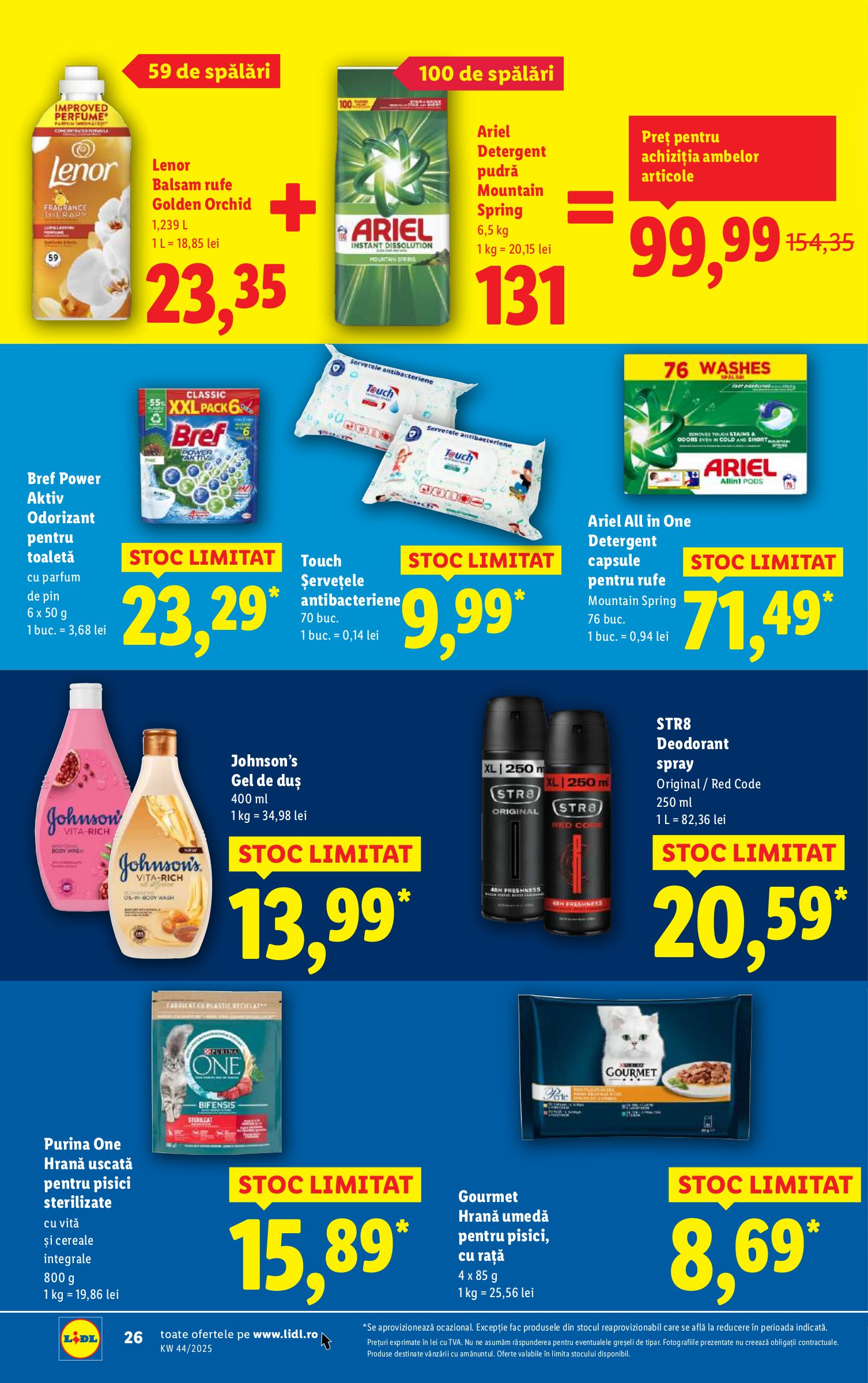 lidl - Catalog Lidl online – oferte valabile din 27.10. - page: 26 lidl - Catalog Lidl online – oferte valabile din 27.10. - page: 26