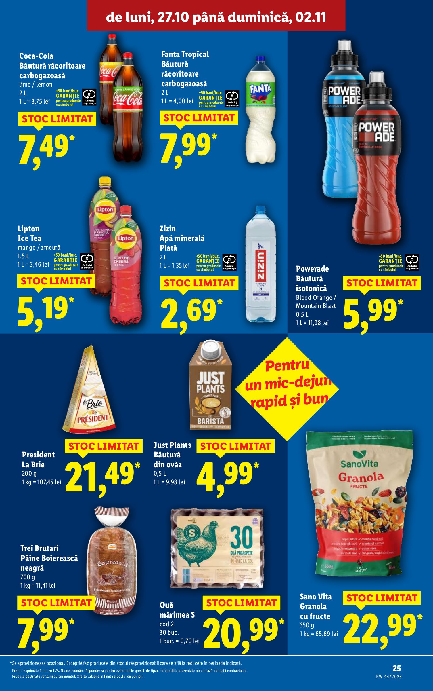 lidl - Catalog Lidl online – oferte valabile din 27.10. - page: 25 lidl - Catalog Lidl online – oferte valabile din 27.10. - page: 25