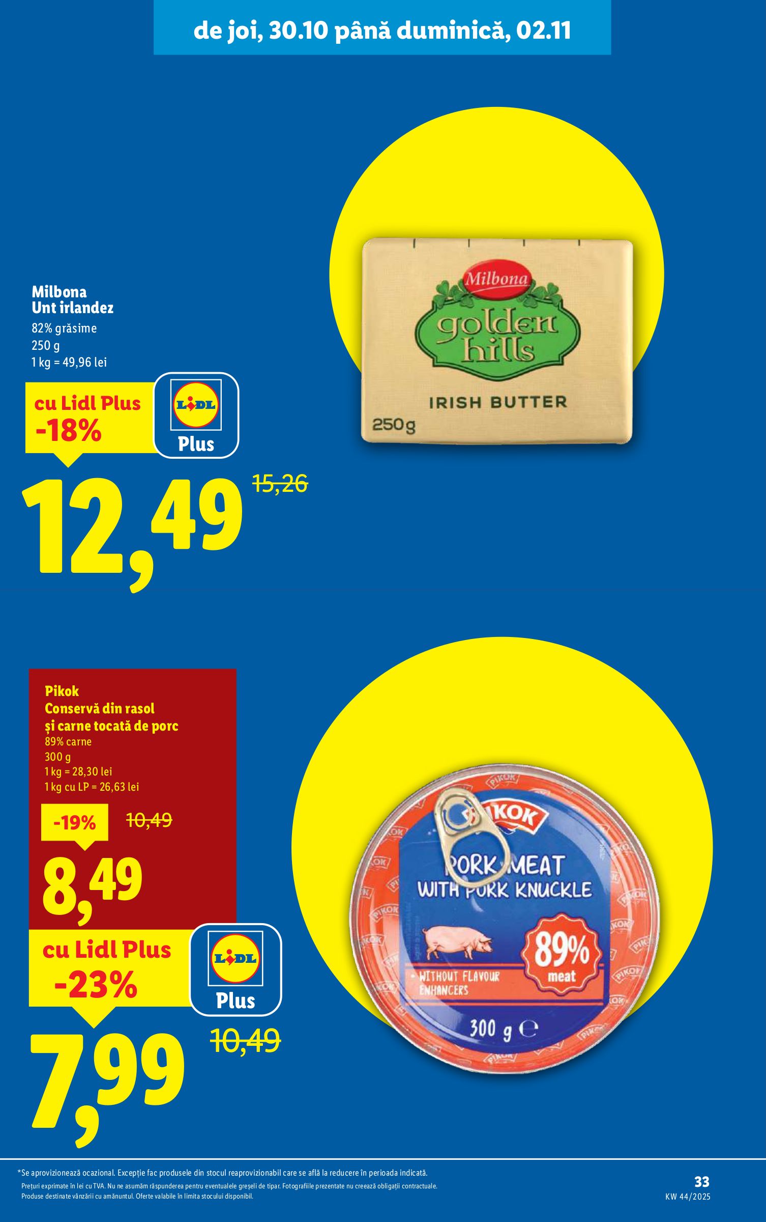 lidl - Catalog Lidl online – oferte valabile din 27.10. - page: 33 lidl - Catalog Lidl online – oferte valabile din 27.10. - page: 33