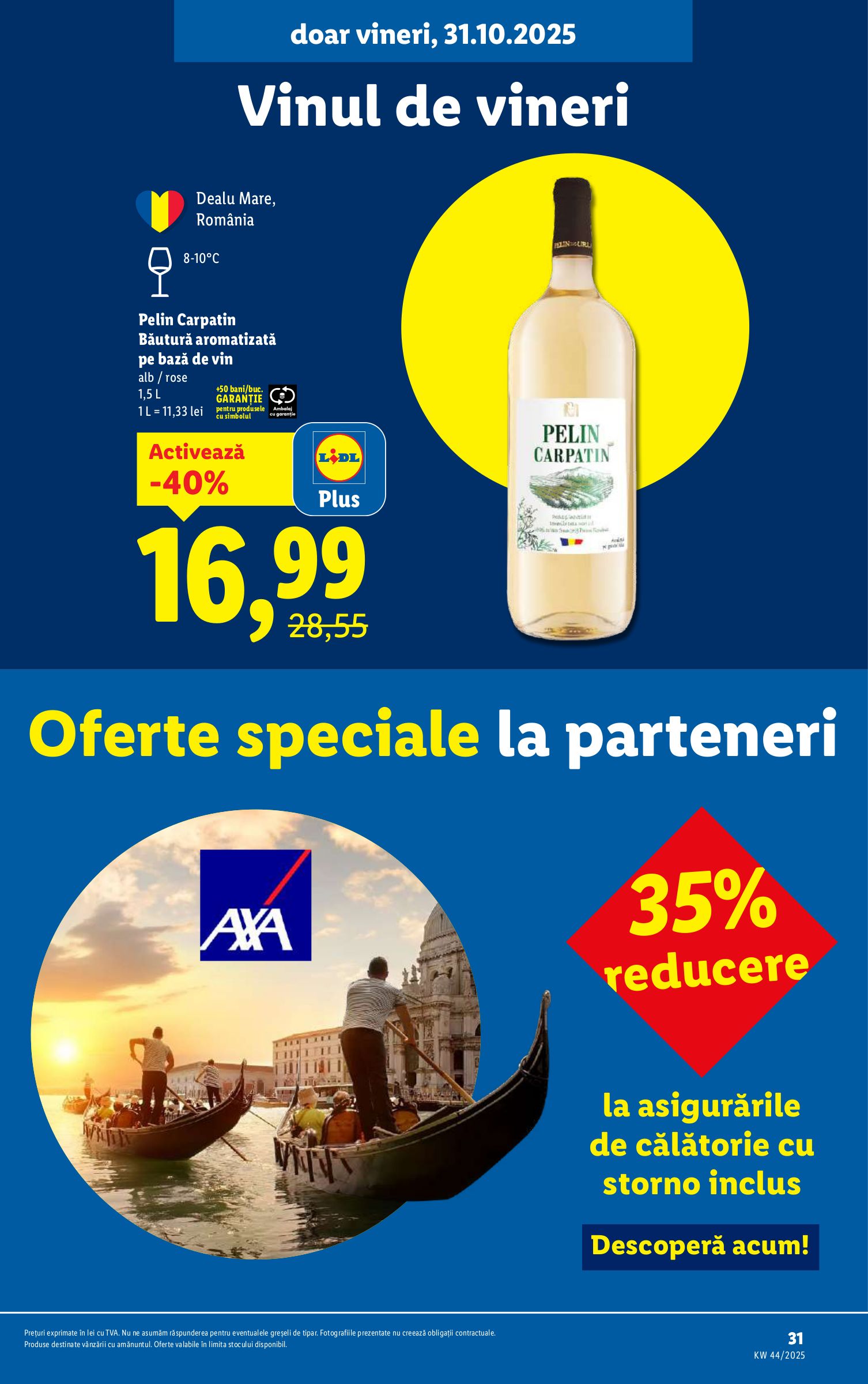 lidl - Catalog Lidl online – oferte valabile din 27.10. - page: 31 lidl - Catalog Lidl online – oferte valabile din 27.10. - page: 31