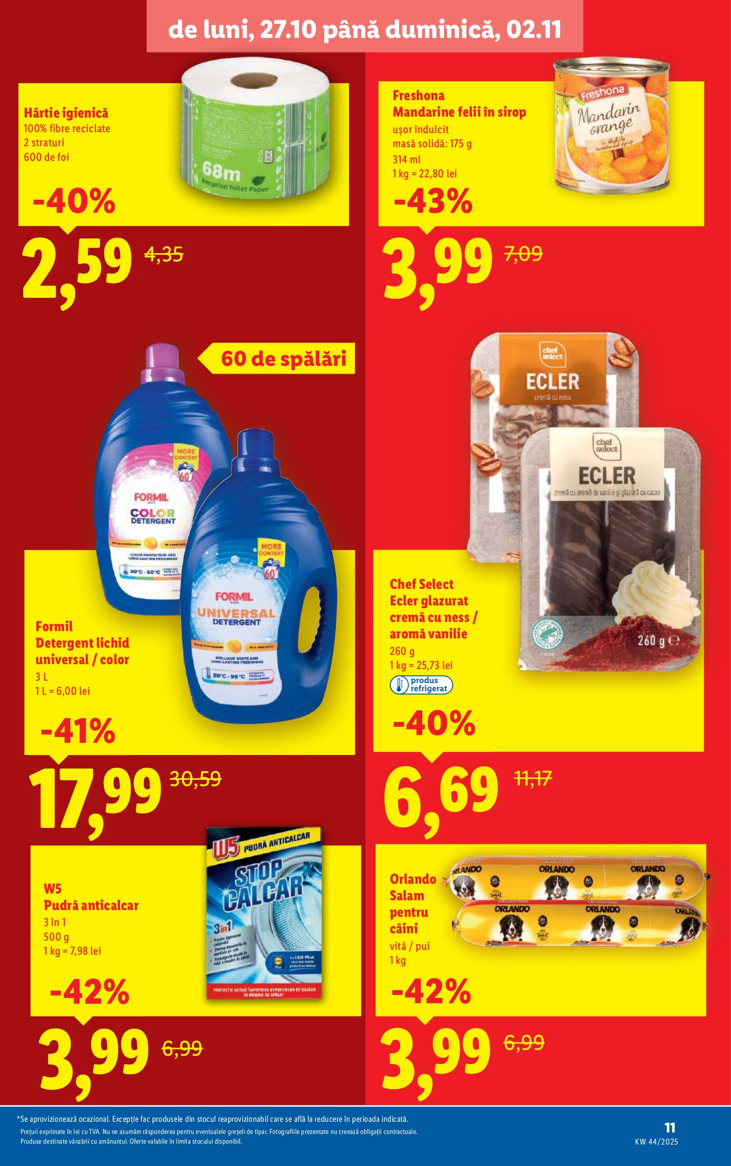 lidl - Catalog Lidl online – oferte valabile din 27.10. - page: 11 lidl - Catalog Lidl online – oferte valabile din 27.10. - page: 11