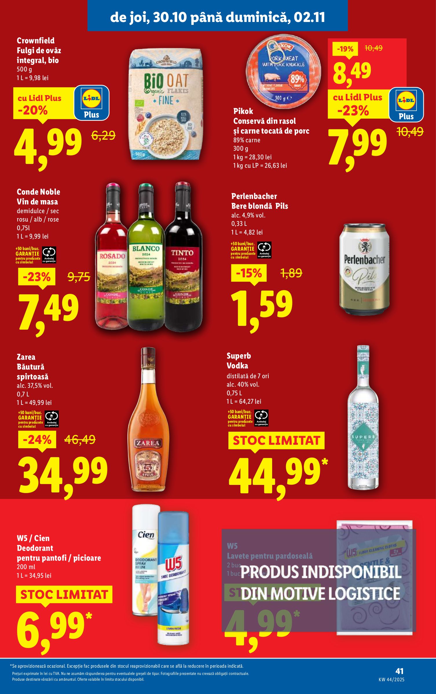 lidl - Catalog Lidl online – oferte valabile din 27.10. - page: 41 lidl - Catalog Lidl online – oferte valabile din 27.10. - page: 41