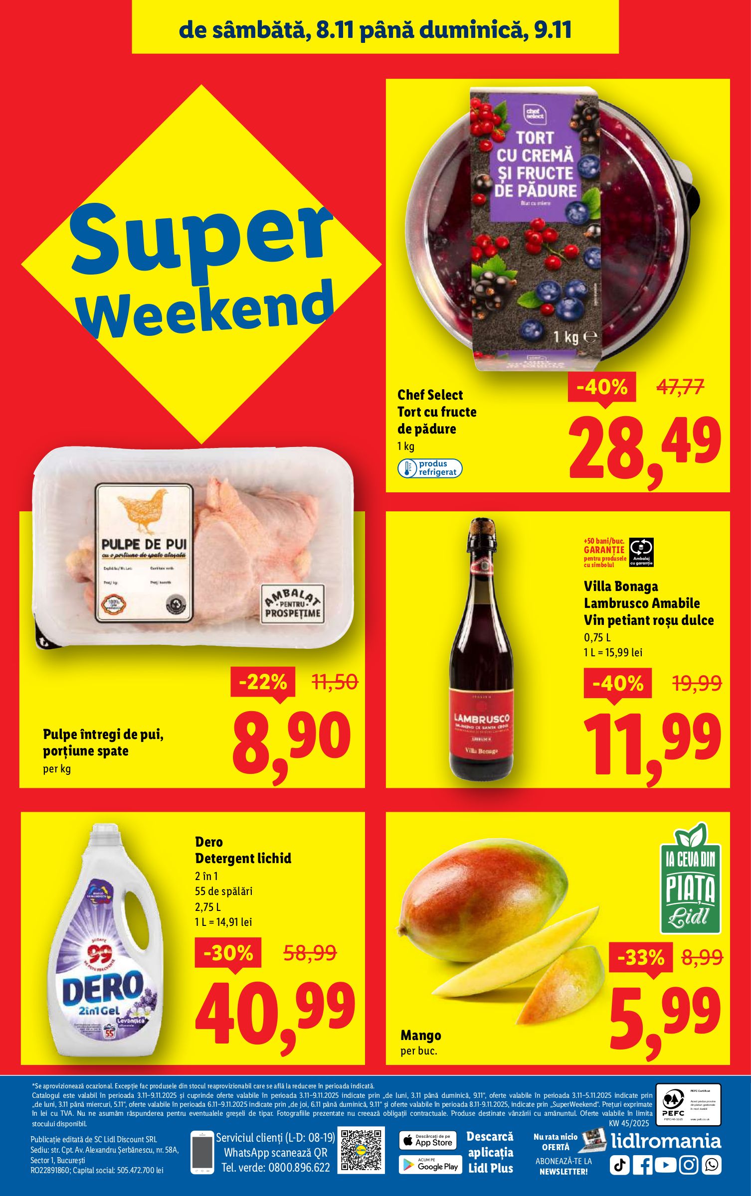 lidl - Catalog Lidl online – oferte valabile din 03.11. - page: 54 lidl - Catalog Lidl online – oferte valabile din 03.11. - page: 54