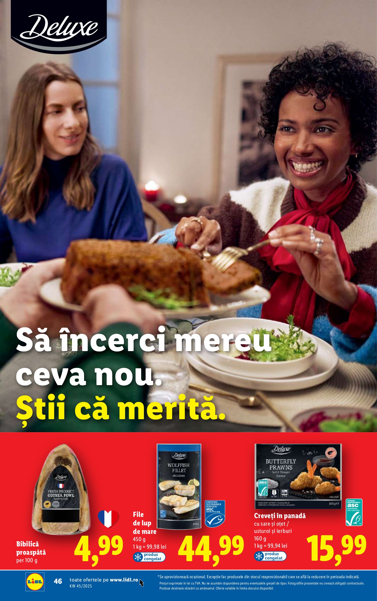 lidl - Catalog Lidl online – oferte valabile din 03.11. - page: 46 lidl - Catalog Lidl online – oferte valabile din 03.11. - page: 46