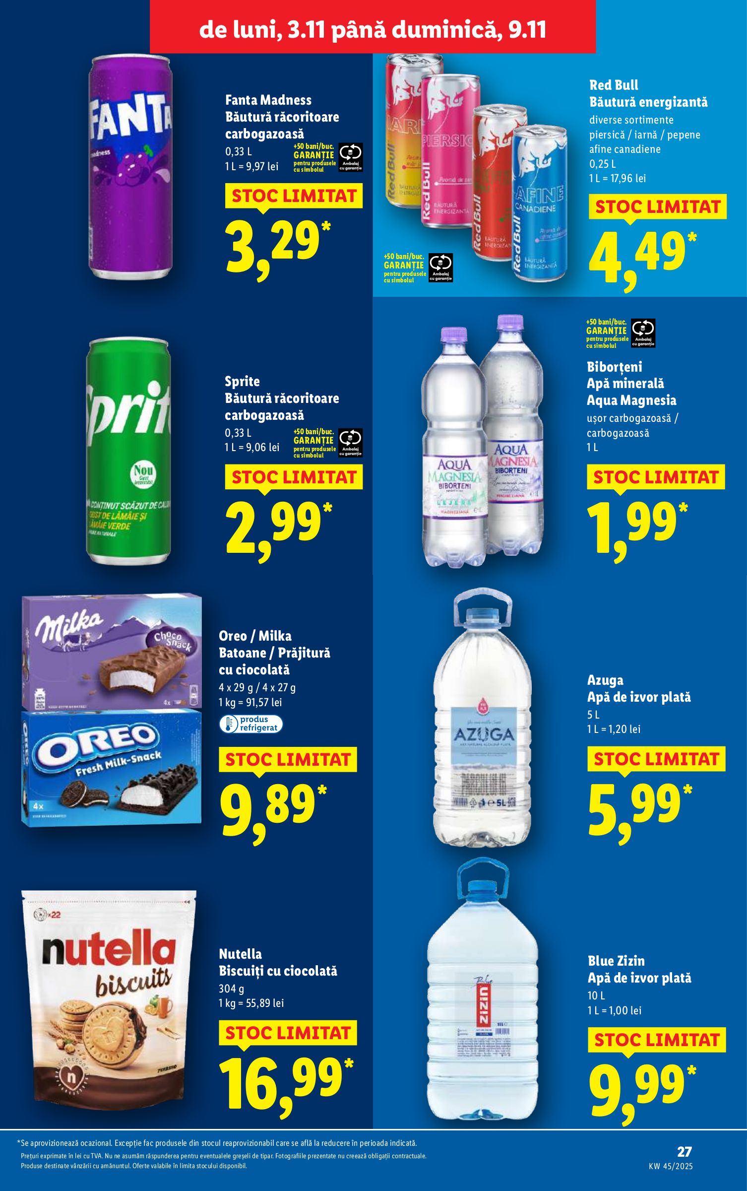lidl - Catalog Lidl online – oferte valabile din 03.11. - page: 27 lidl - Catalog Lidl online – oferte valabile din 03.11. - page: 27