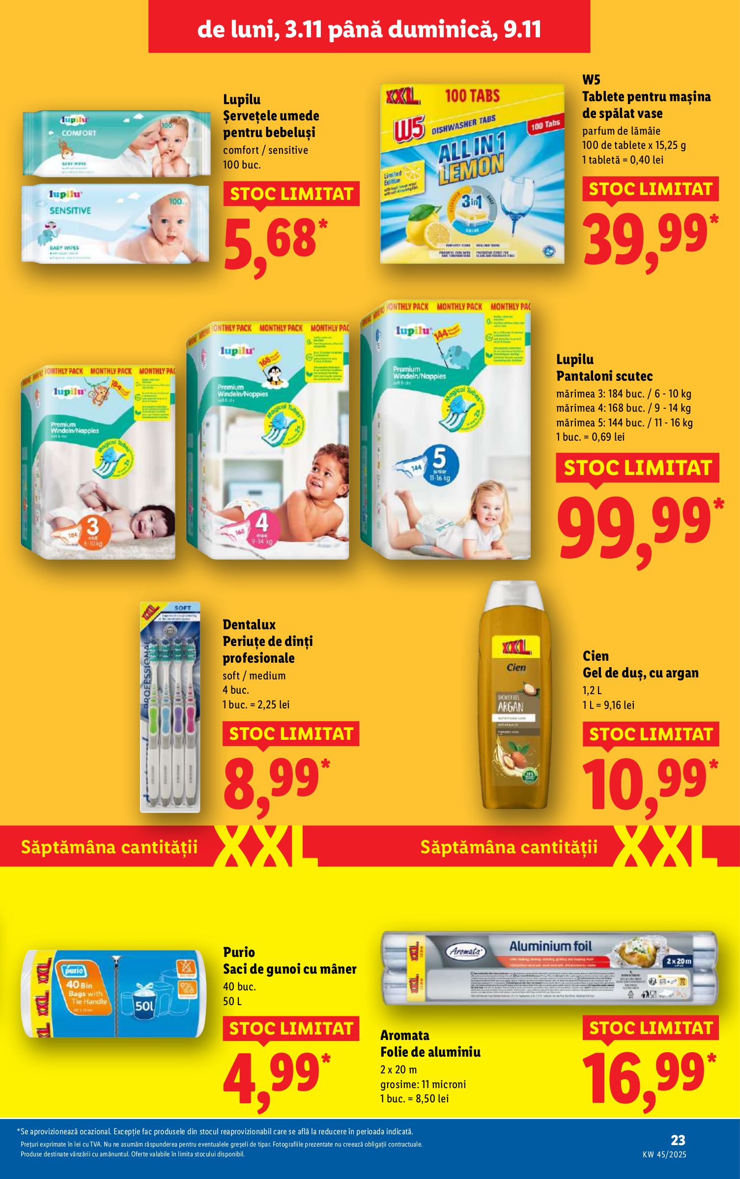 lidl - Catalog Lidl online – oferte valabile din 03.11. - page: 23 lidl - Catalog Lidl online – oferte valabile din 03.11. - page: 23