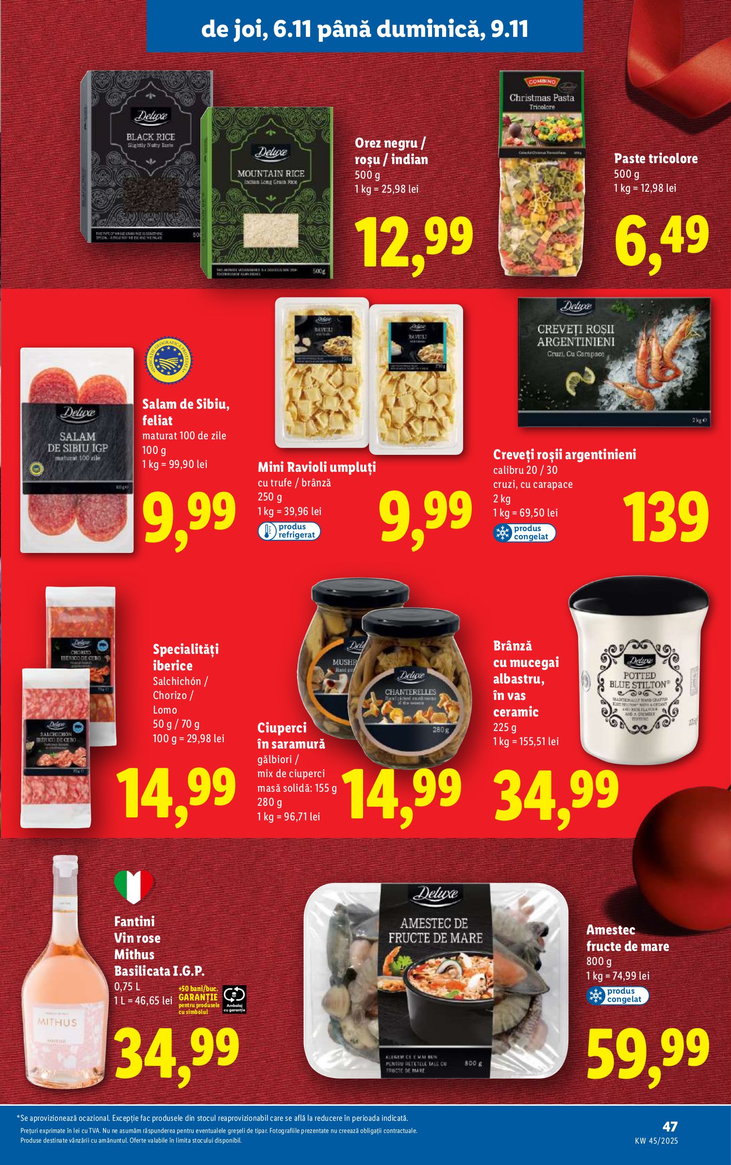 lidl - Catalog Lidl online – oferte valabile din 03.11. - page: 47 lidl - Catalog Lidl online – oferte valabile din 03.11. - page: 47