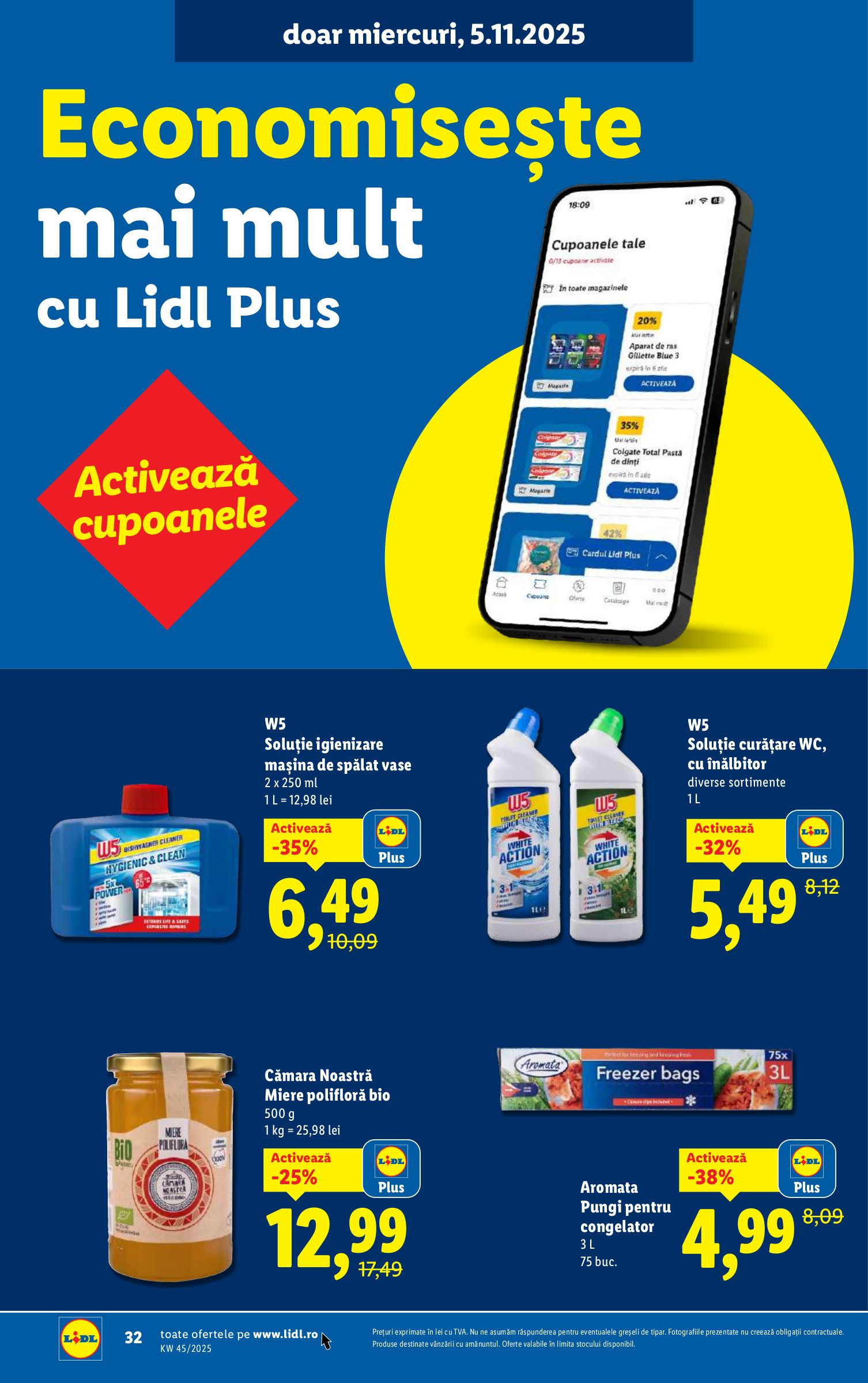 lidl - Catalog Lidl online – oferte valabile din 03.11. - page: 32 lidl - Catalog Lidl online – oferte valabile din 03.11. - page: 32