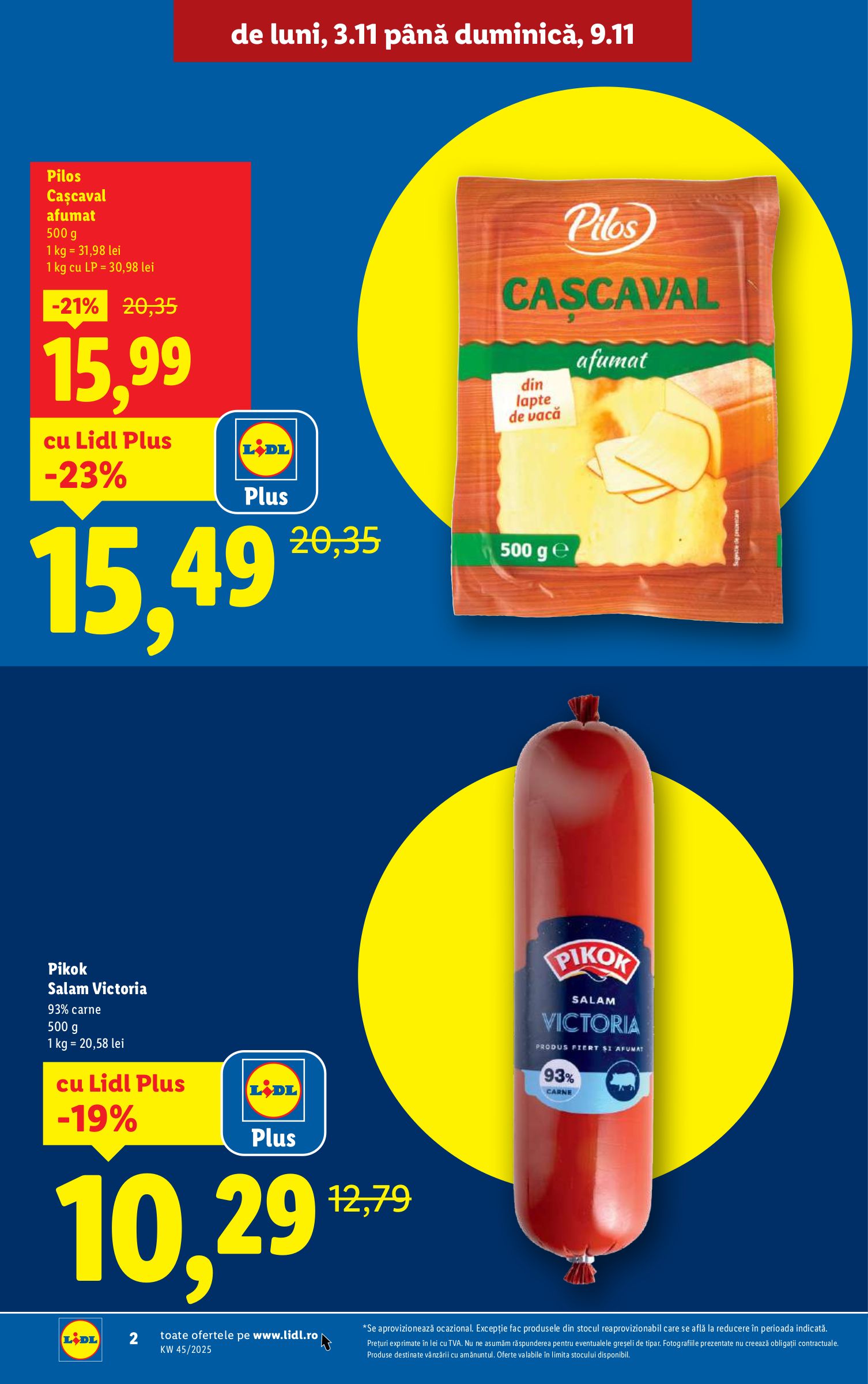 lidl - Catalog Lidl online – oferte valabile din 03.11. - page: 2 lidl - Catalog Lidl online – oferte valabile din 03.11. - page: 2