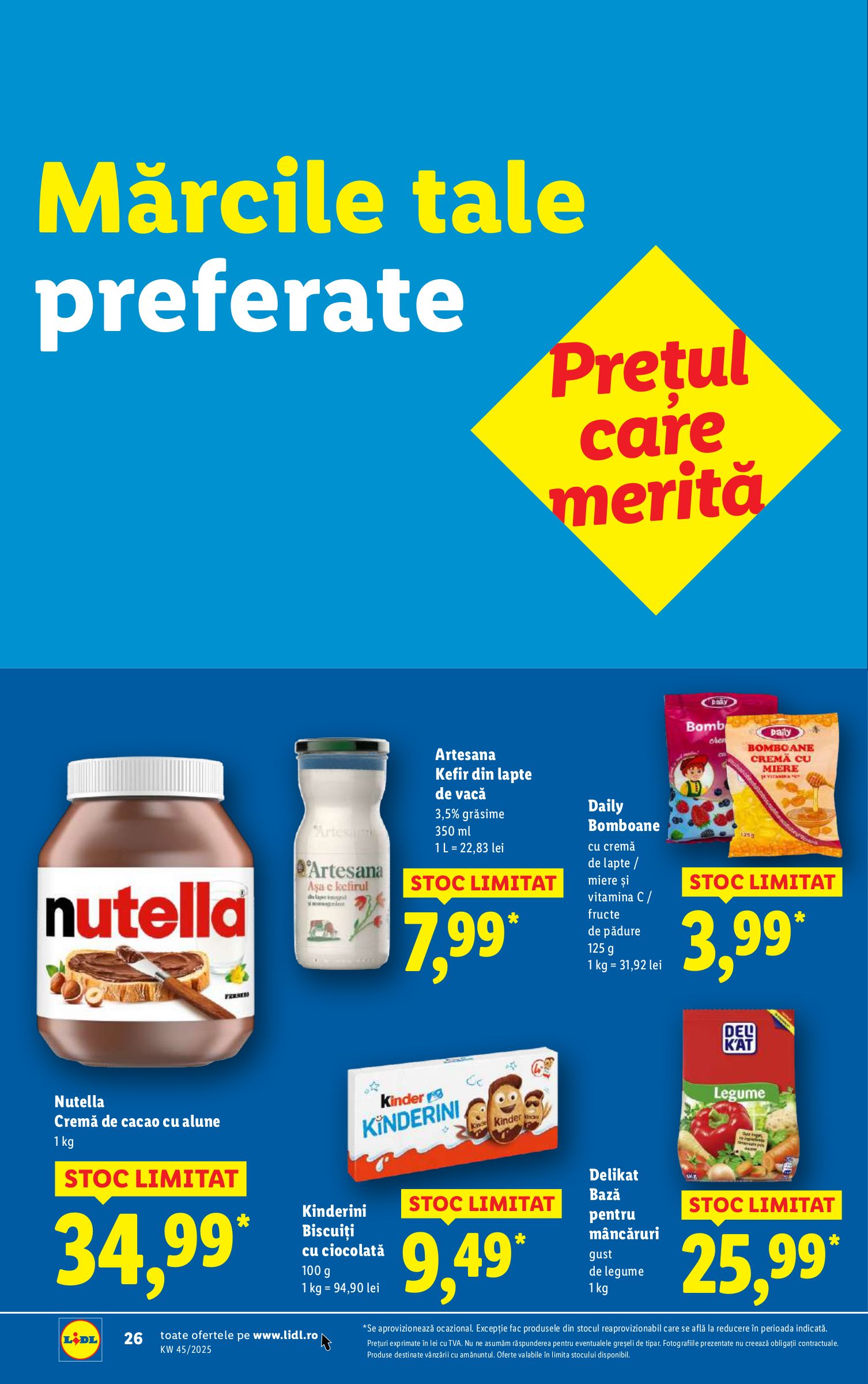 lidl - Catalog Lidl online – oferte valabile din 03.11. - page: 26 lidl - Catalog Lidl online – oferte valabile din 03.11. - page: 26