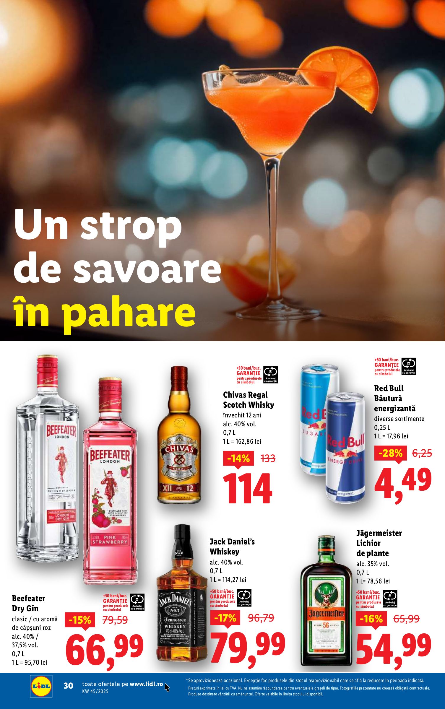 lidl - Catalog Lidl online – oferte valabile din 03.11. - page: 30 lidl - Catalog Lidl online – oferte valabile din 03.11. - page: 30