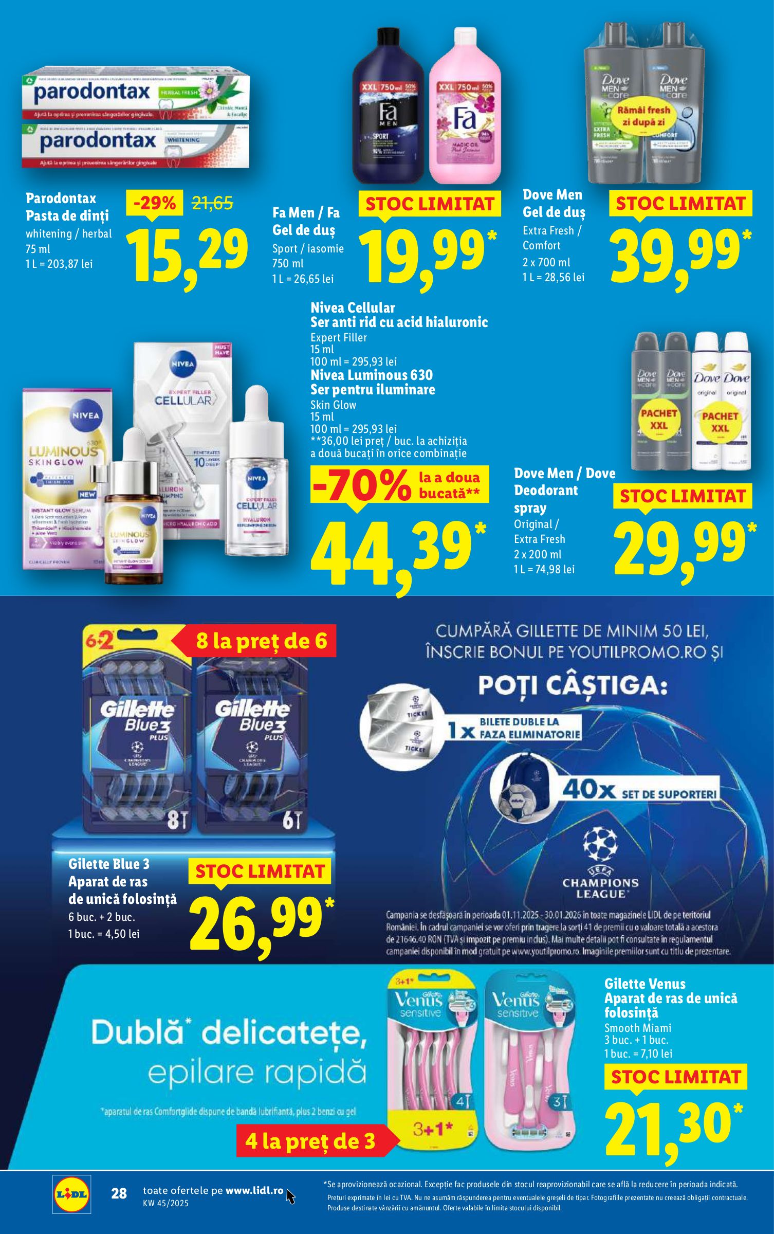 lidl - Catalog Lidl online – oferte valabile din 03.11. - page: 28 lidl - Catalog Lidl online – oferte valabile din 03.11. - page: 28