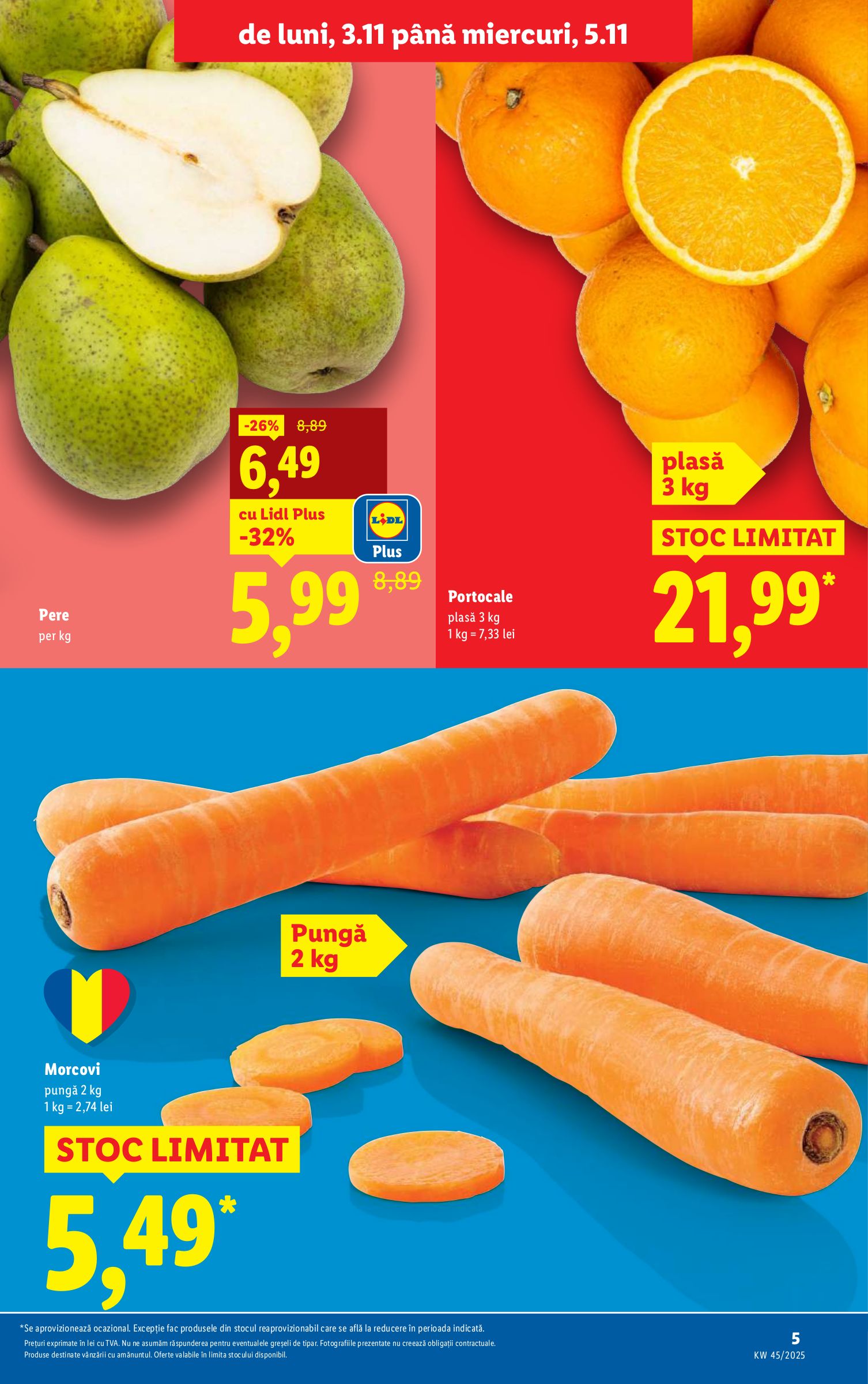 lidl - Catalog Lidl online – oferte valabile din 03.11. - page: 5 lidl - Catalog Lidl online – oferte valabile din 03.11. - page: 5