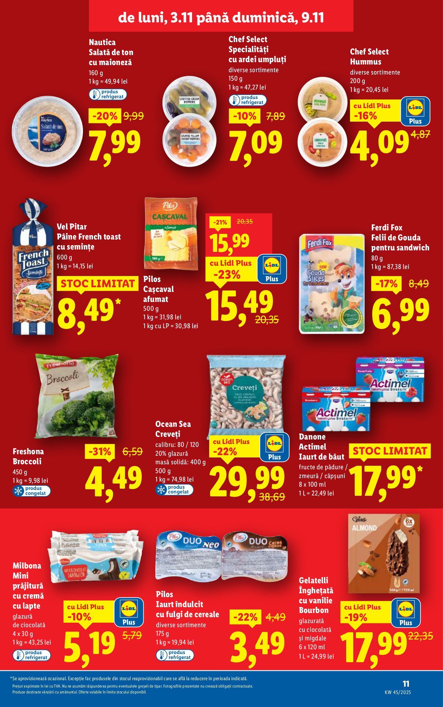 lidl - Catalog Lidl online – oferte valabile din 03.11. - page: 11 lidl - Catalog Lidl online – oferte valabile din 03.11. - page: 11